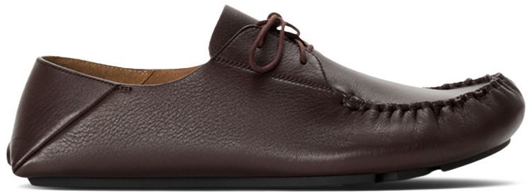 Loewe Rambla Boatshoe Dark Brown