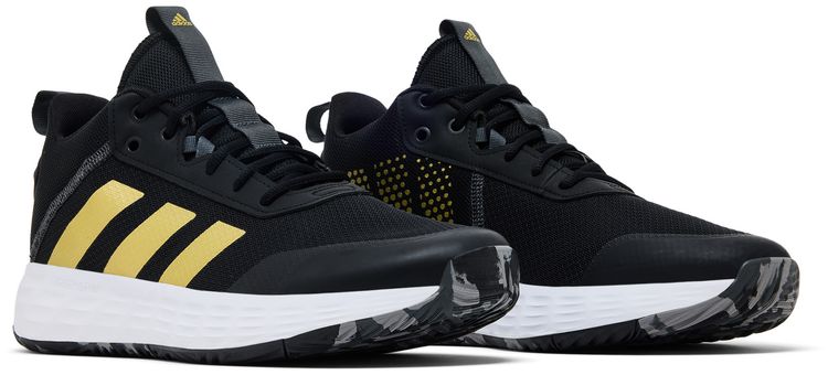 adidas Own The Game Black Gold Metallic