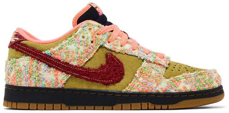 Nike Dunk Low Panda Monium Pack   Green Curry Multi Color