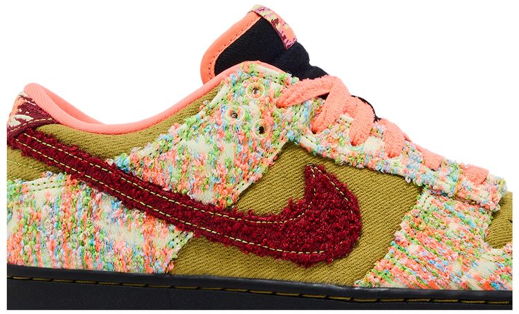 Nike Dunk Low Panda Monium Pack   Green Curry Multi Color