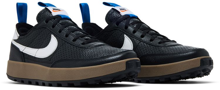 Tom Sachs x Wmns NikeCraft General Purpose Shoe Black White Team Royal