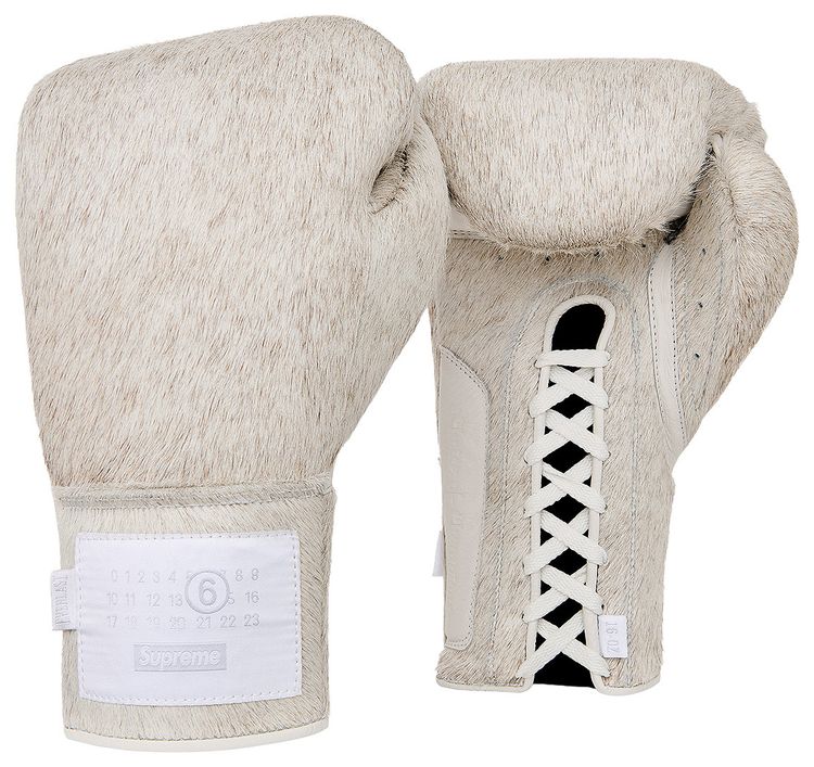 Supreme x MM6 Maison MargielaEverlast 1910 Pro Boxing Glove Set Of 2 Grey