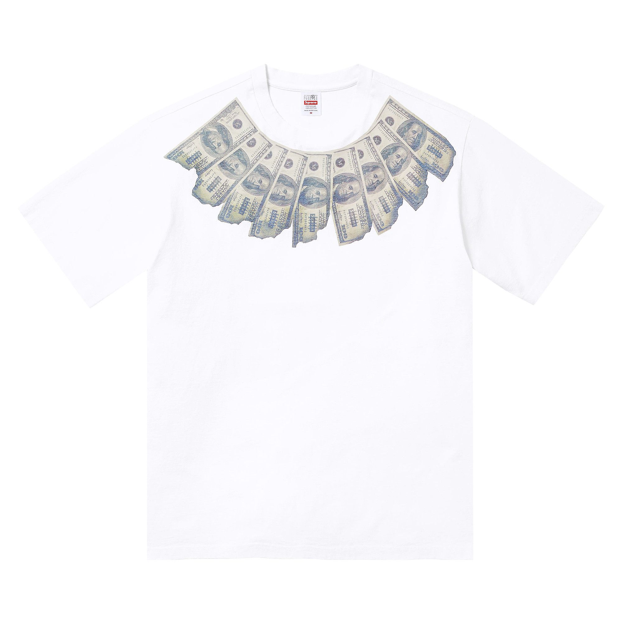 Buy Supreme x MM6 Maison Margiela Money Short-Sleeve Top 'White