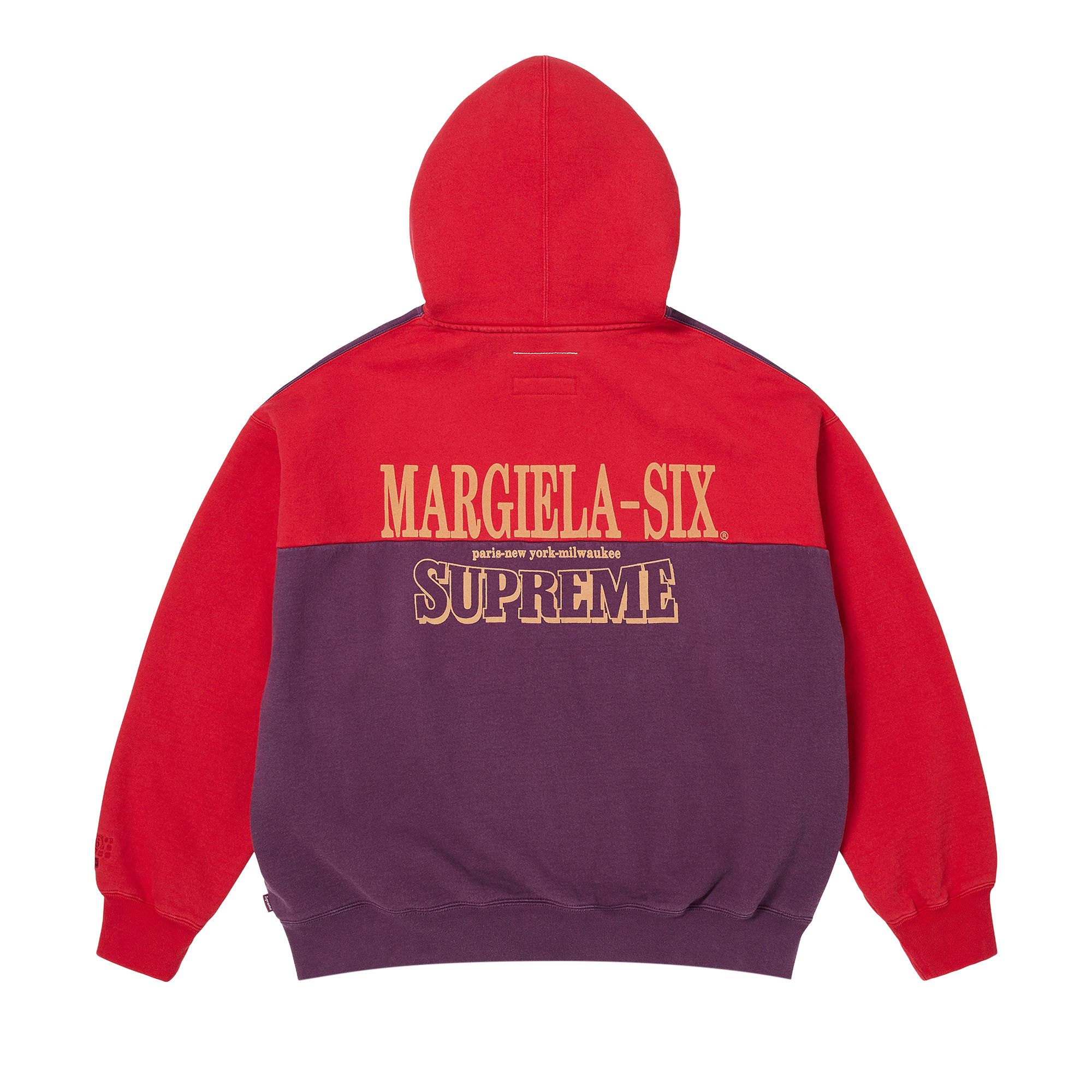 Buy Supreme x MM6 Maison Margiela Eagle Zip Up Hooded Sweatshirt