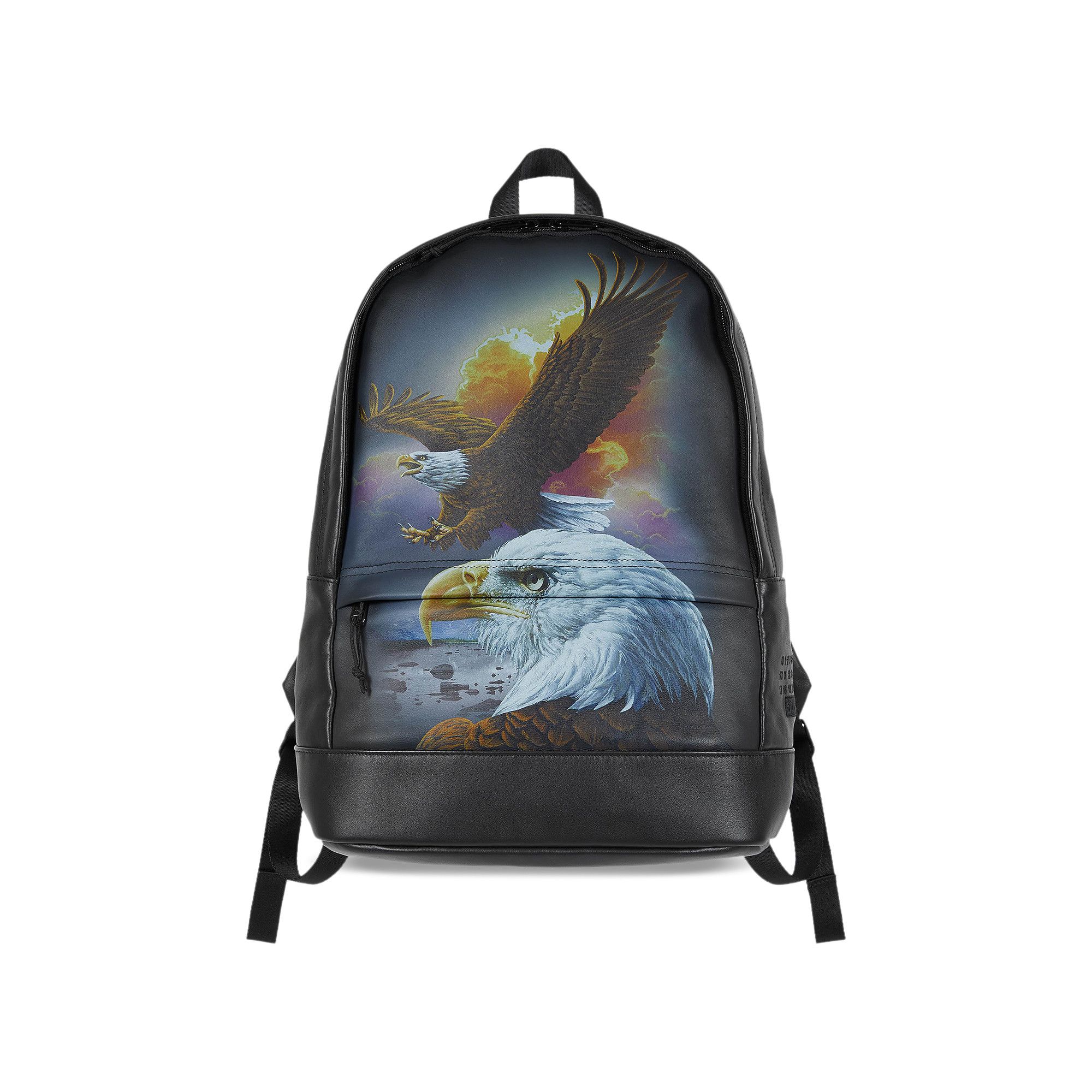 Buy Supreme x MM6 Maison Margiela Eagle Leather Backpack 'Black