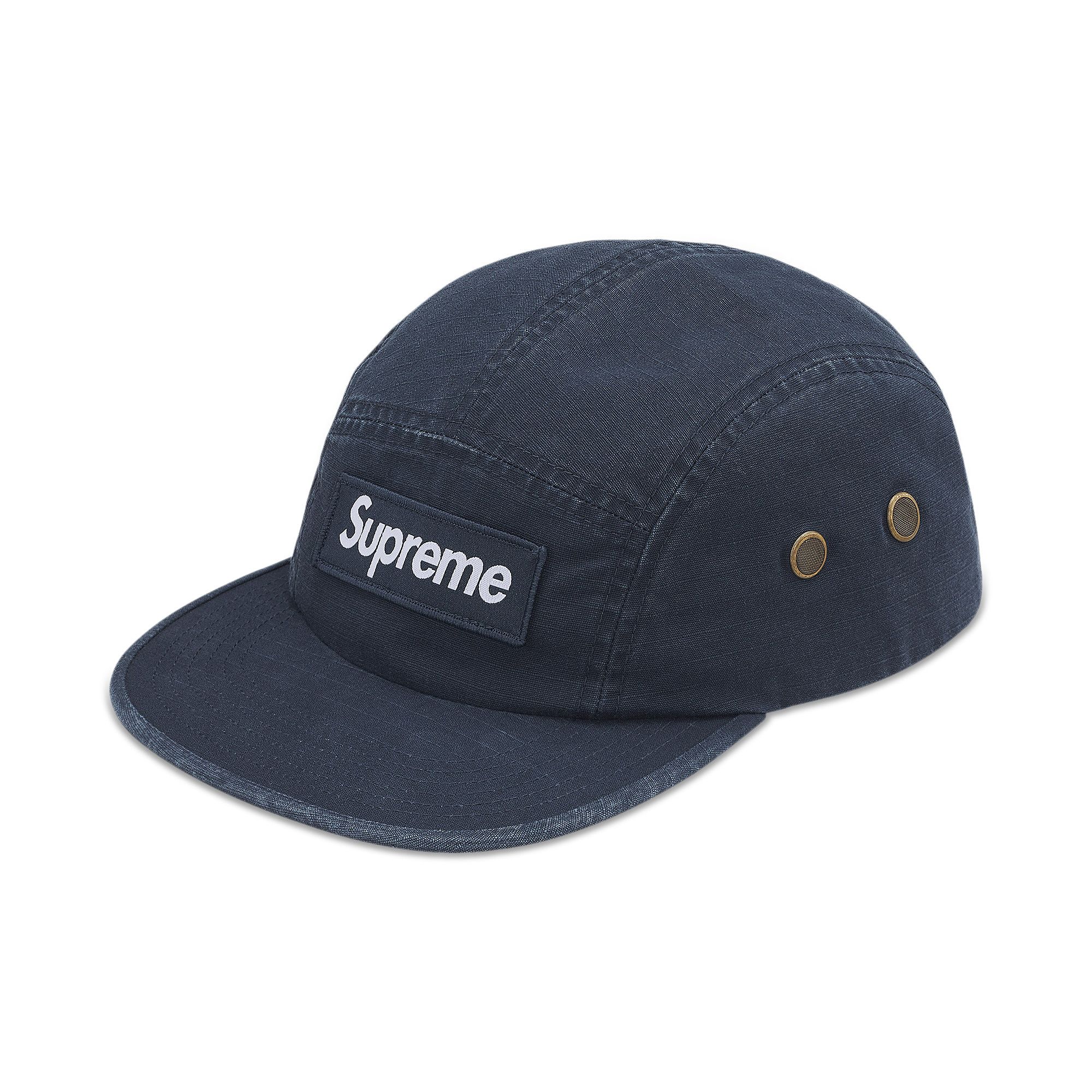 Buy Supreme Military Camp Cap 'Navy' - SS26H45 NAVY | GOAT