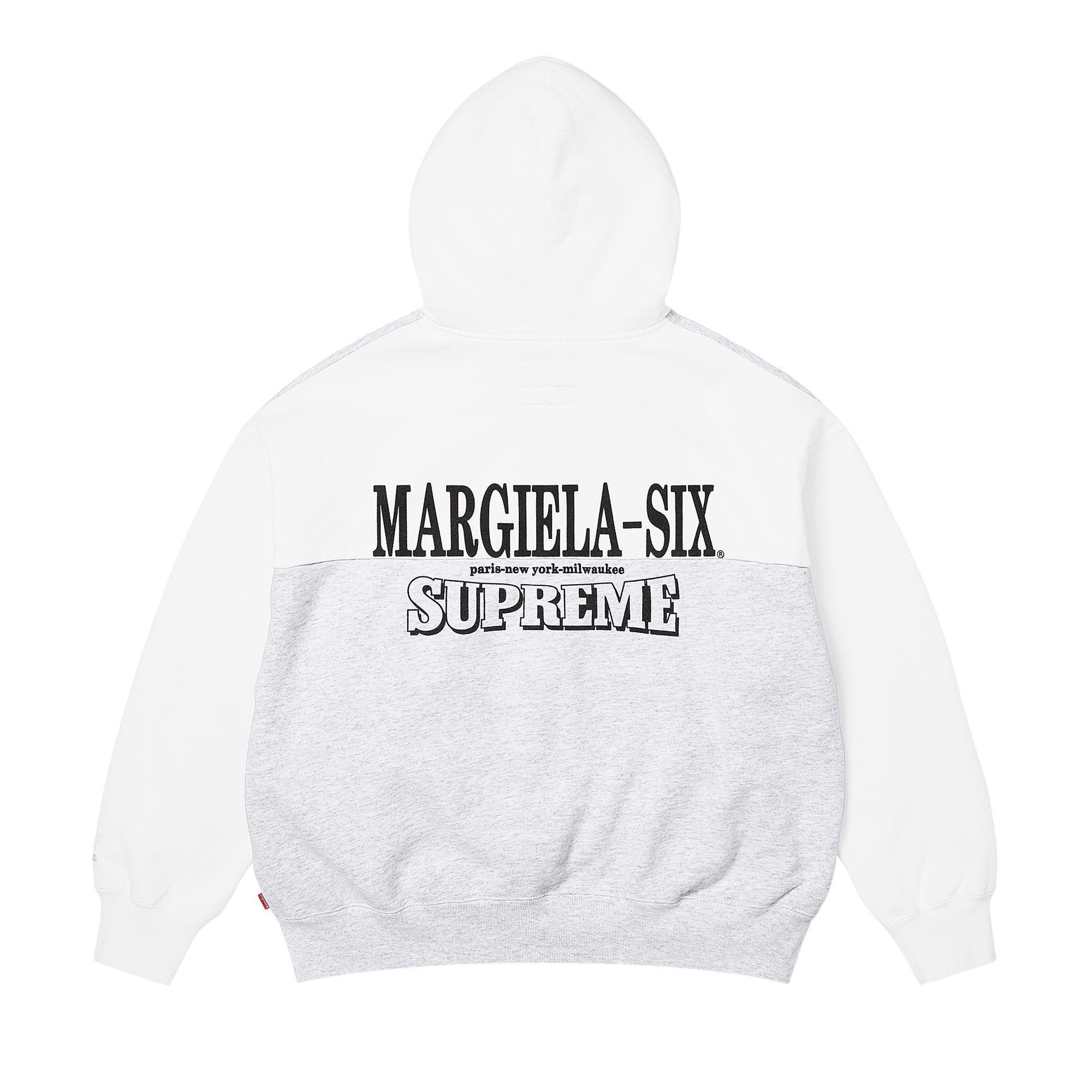 Buy Supreme x MM6 Maison Margiela Eagle Zip Up Hooded Sweatshirt