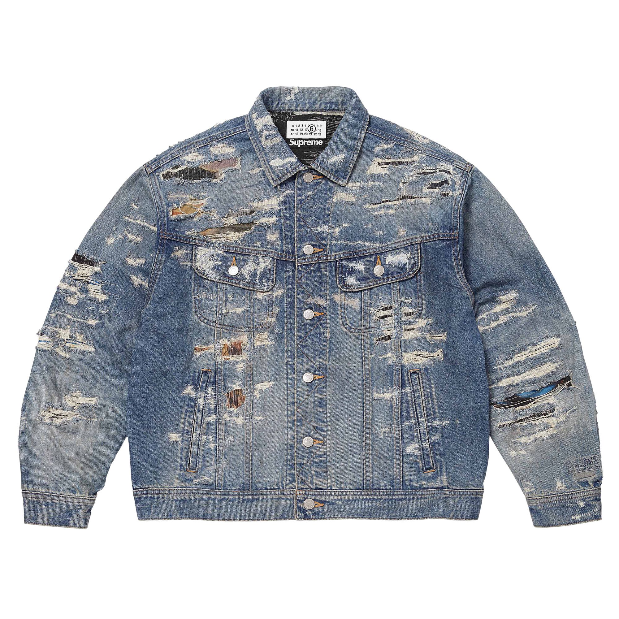 Buy Supreme x MM6 Maison Margiela Distressed Selvedge Denim