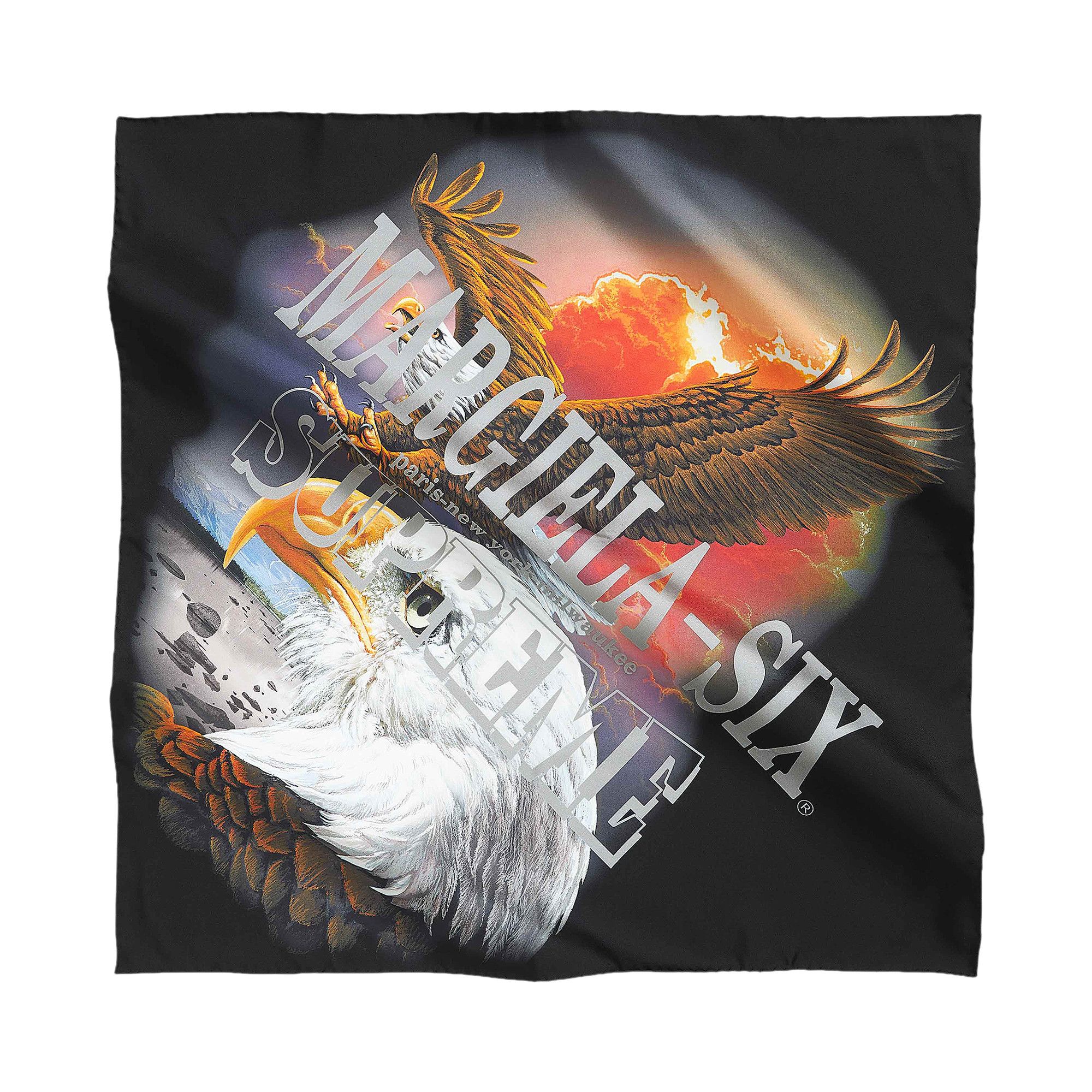 Buy Supreme x MM6 Maison Margiela Eagle Silk Scarf 'Multicolor