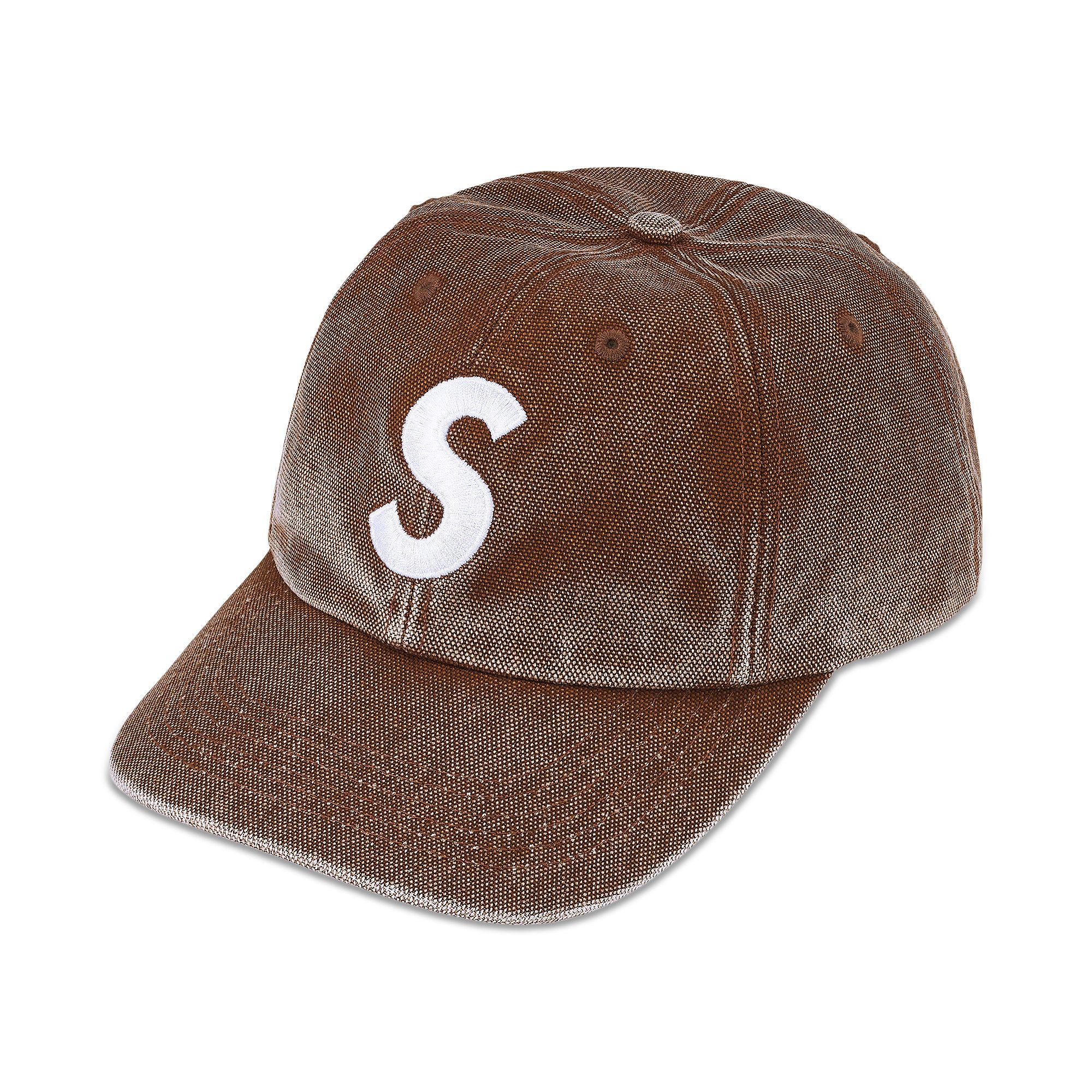 Buy Supreme Pigment Coated S Logo 6-Panel 'Brown' - SS26H3 BROWN