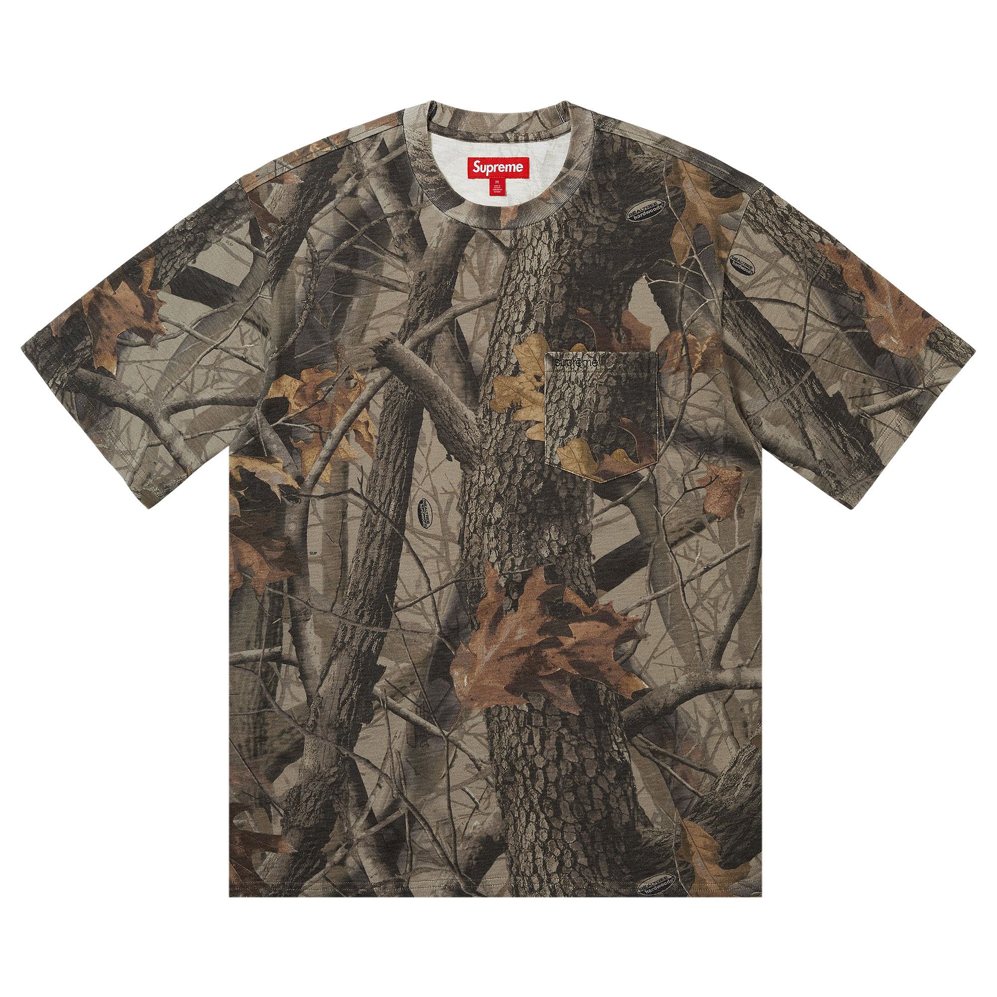 トップス Supreme Tree Camo Pocket T-Shirt M Buy Supreme Short-Sleeve Pocket Tee 'Realtree Hardwoods Camo
