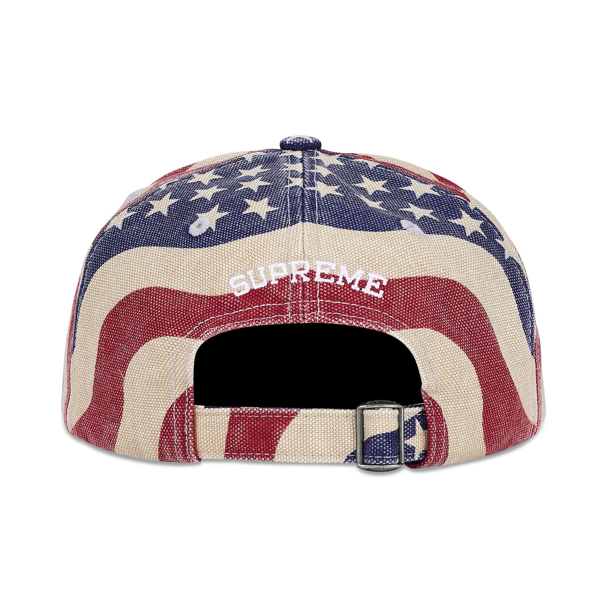 Buy Supreme Pigment Coated S Logo 6-Panel 'Flag' - SS26H3 FLAG | GOAT