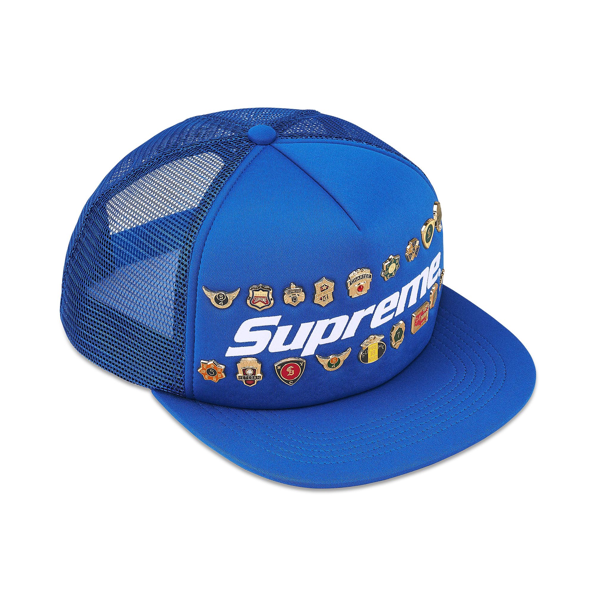 Buy Supreme Pins Mesh Back 5-Panel 'Royal' - SS26H65 ROYAL | GOAT