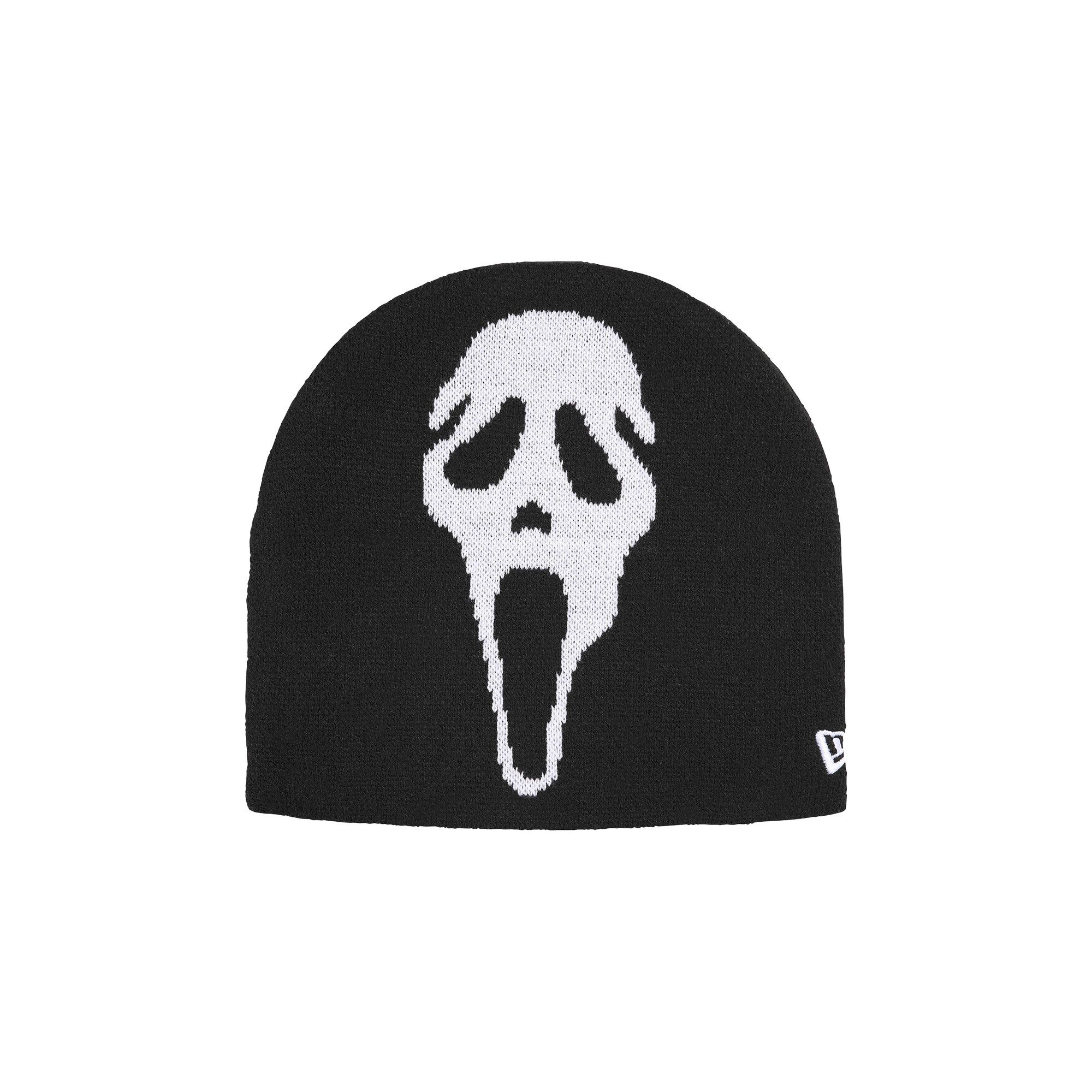Buy Supreme New Era Ghostface Beanie 'Black' - SS26BN43 BLACK | GOAT
