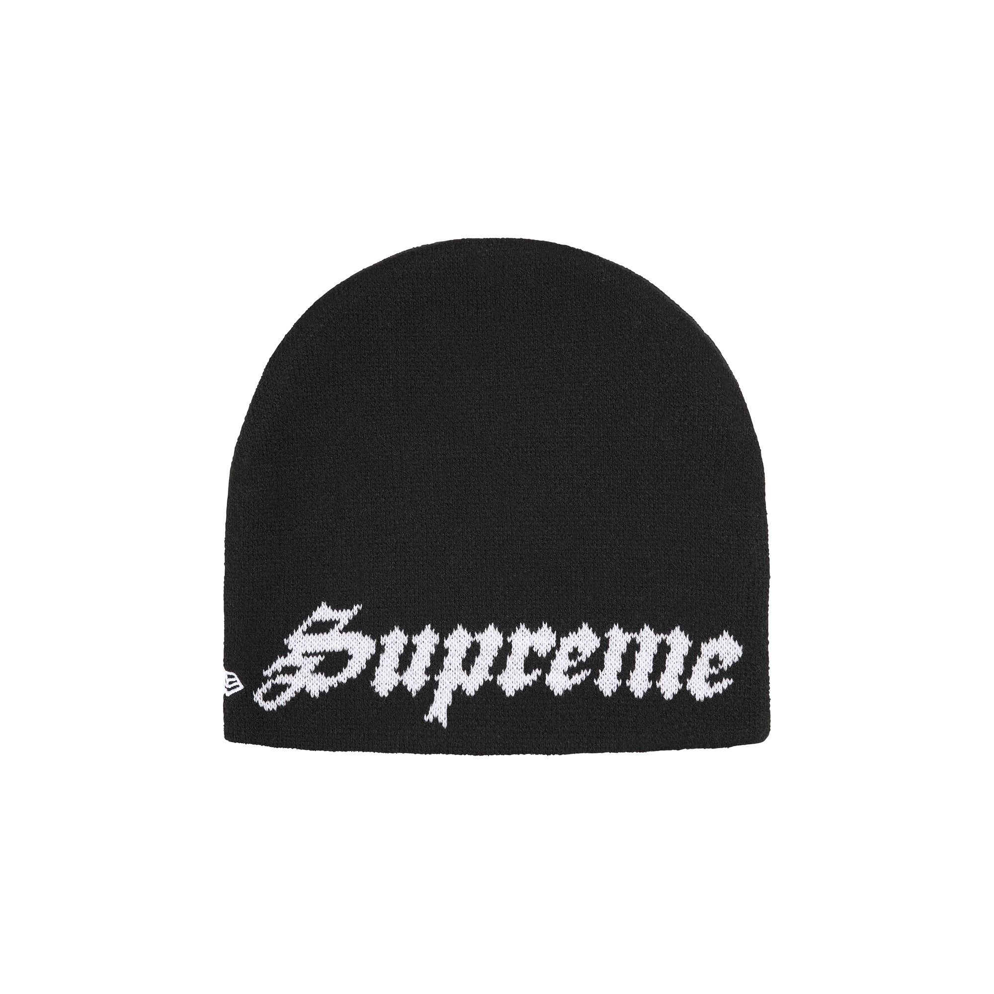 Buy Supreme New Era Ghostface Beanie 'Black' - SS26BN43 BLACK | GOAT