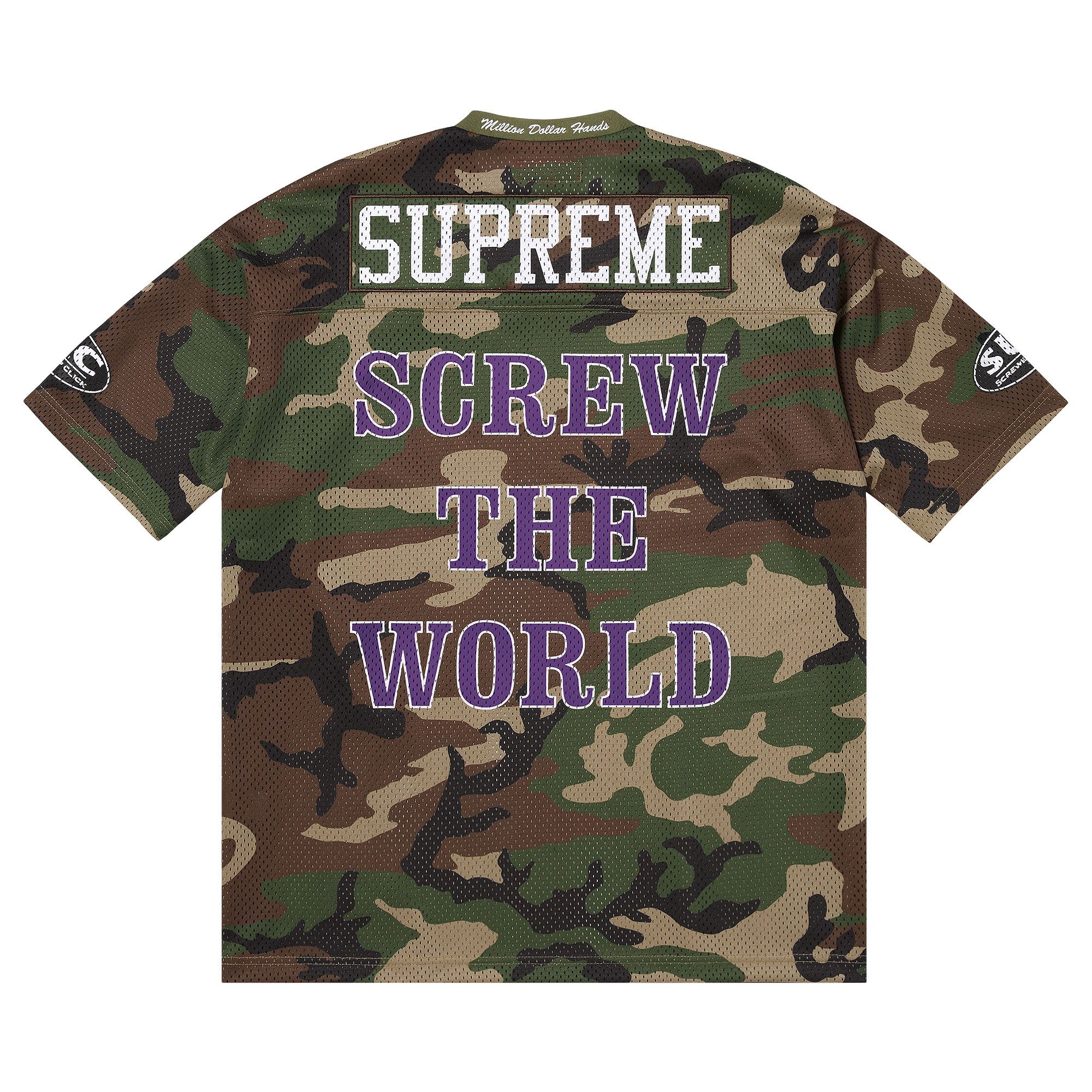 Buy Supreme x Dj Screw Jersey 'Woodland Camo' - SS26KN69 WOODLAND