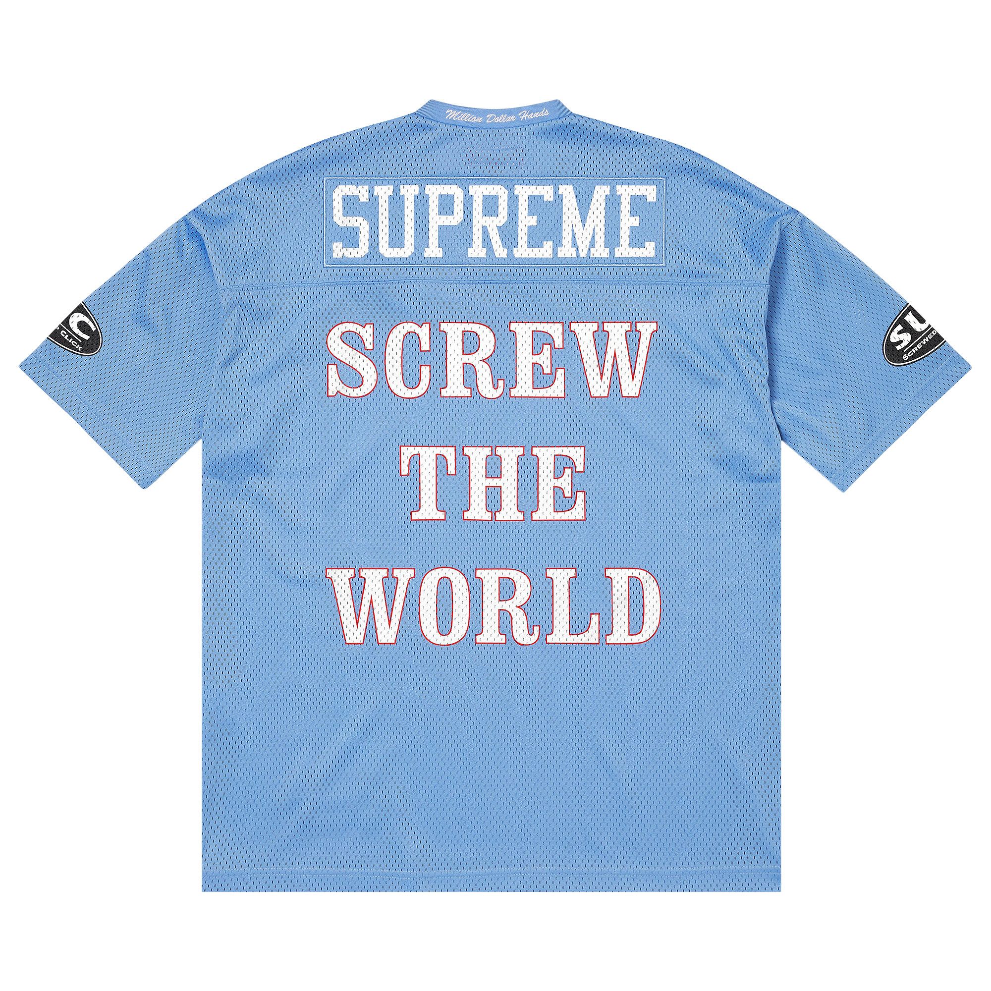 Buy Supreme x Dj Screw Jersey 'Light Blue' - SS26KN69 LIGHT BLUE