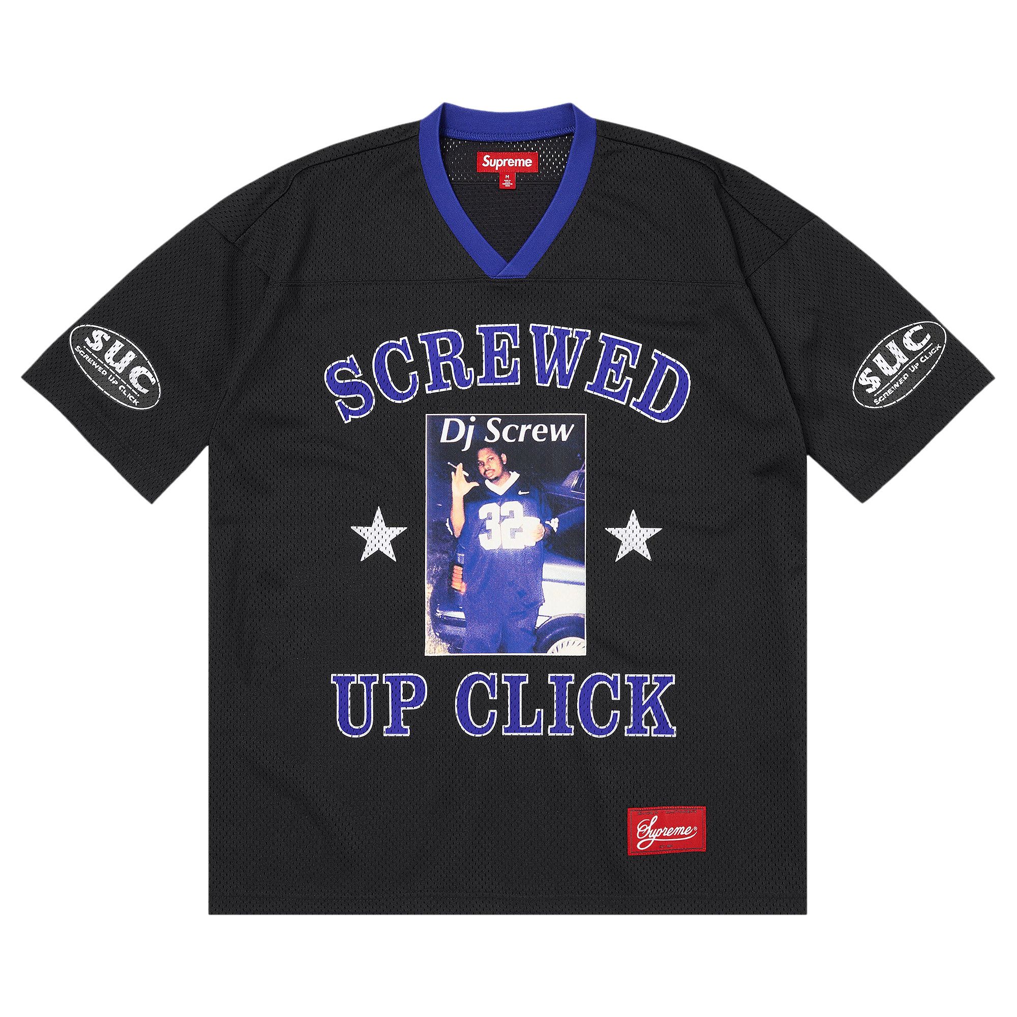 Buy Supreme x Dj Screw Jersey 'Black' - SS26KN69 BLACK | GOAT