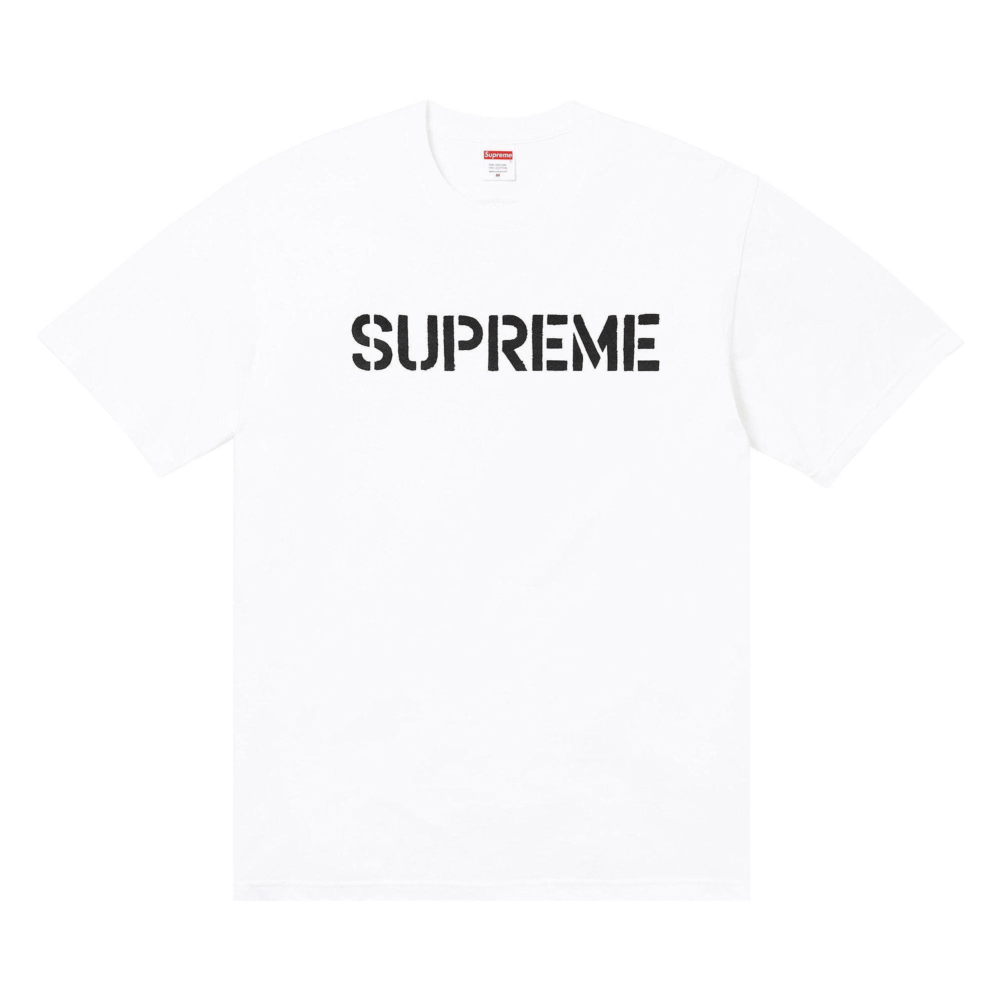 Buy Supreme Hard Tee 'White' - SS26T64 WHITE | GOAT