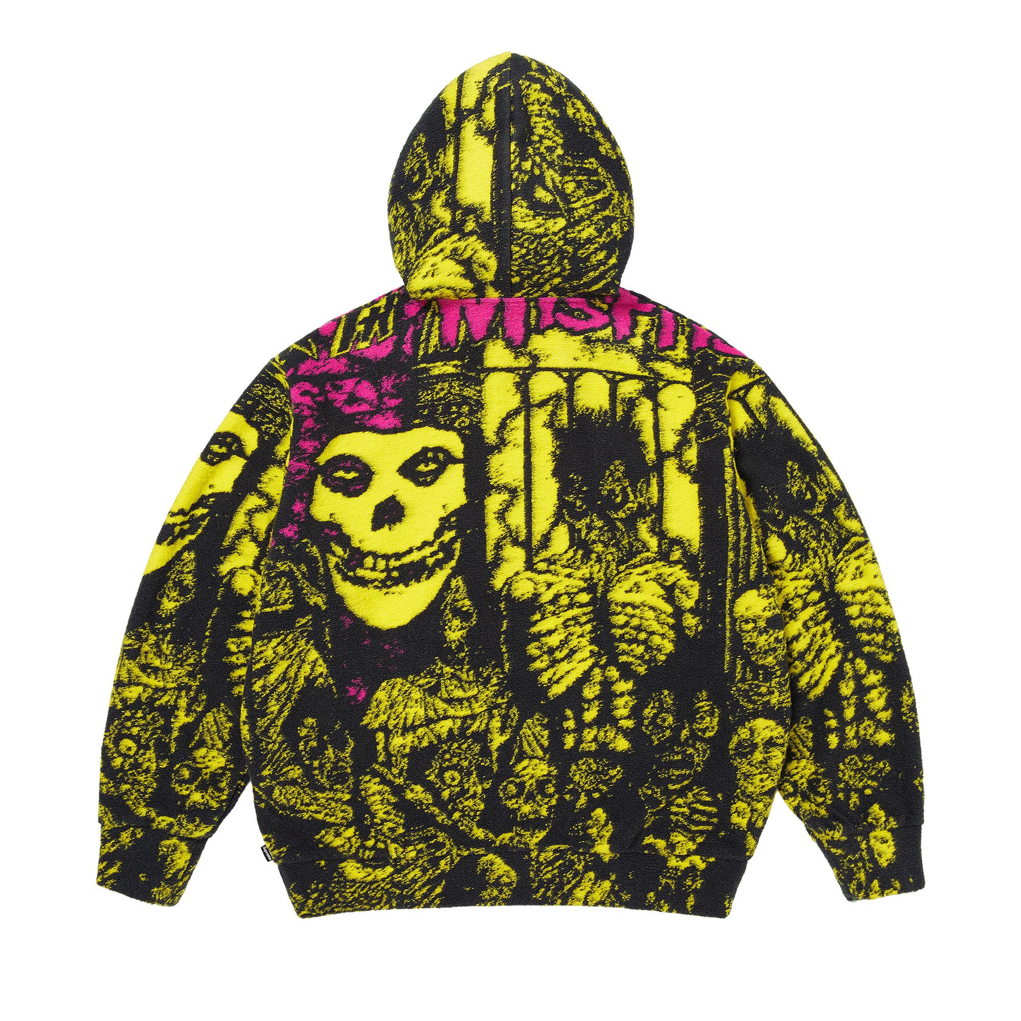 Buy Supreme x The Misfits Zip Up Hooded Sweater 'Multicolor