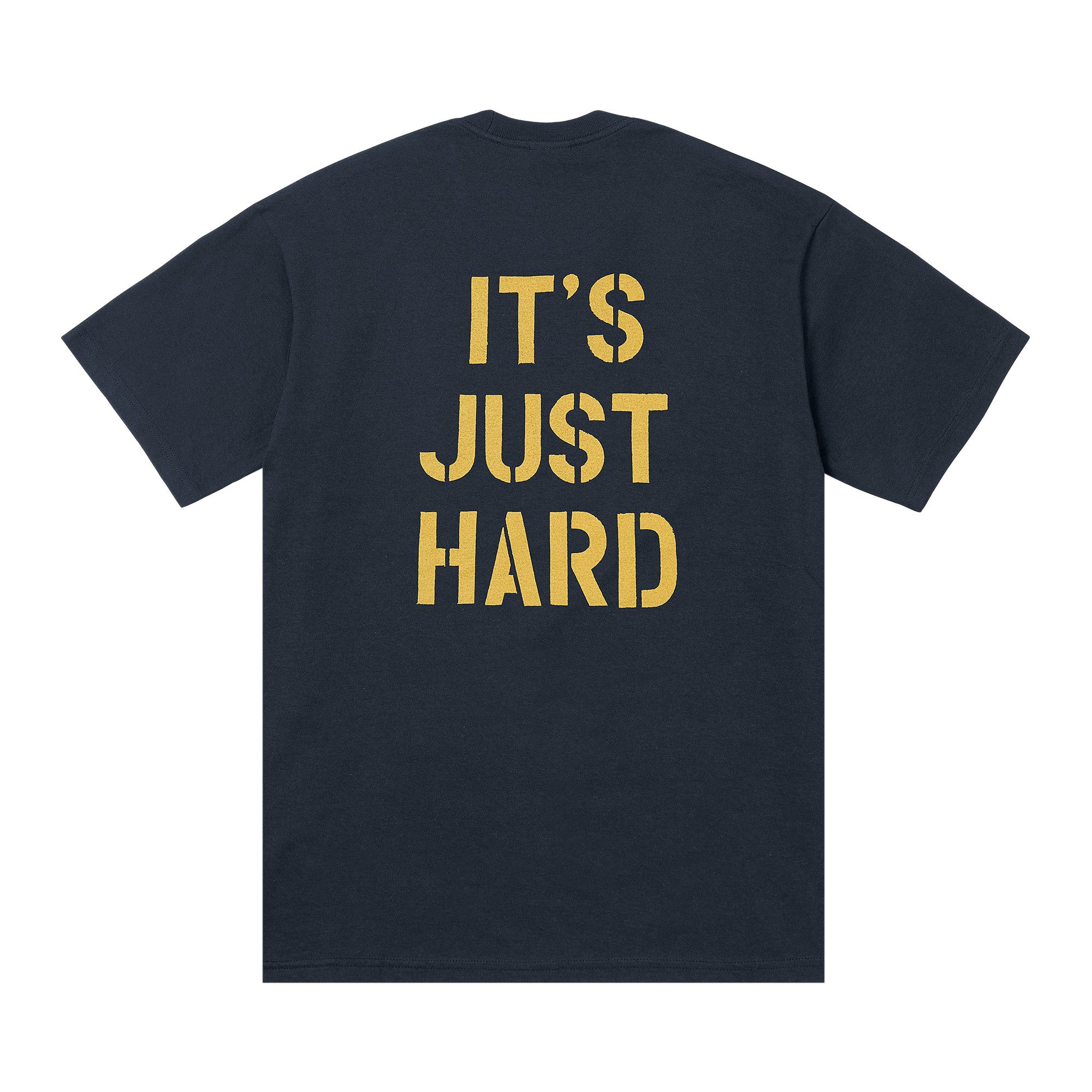Buy Supreme Hard Tee 'Navy' - SS26T64 NAVY | GOAT