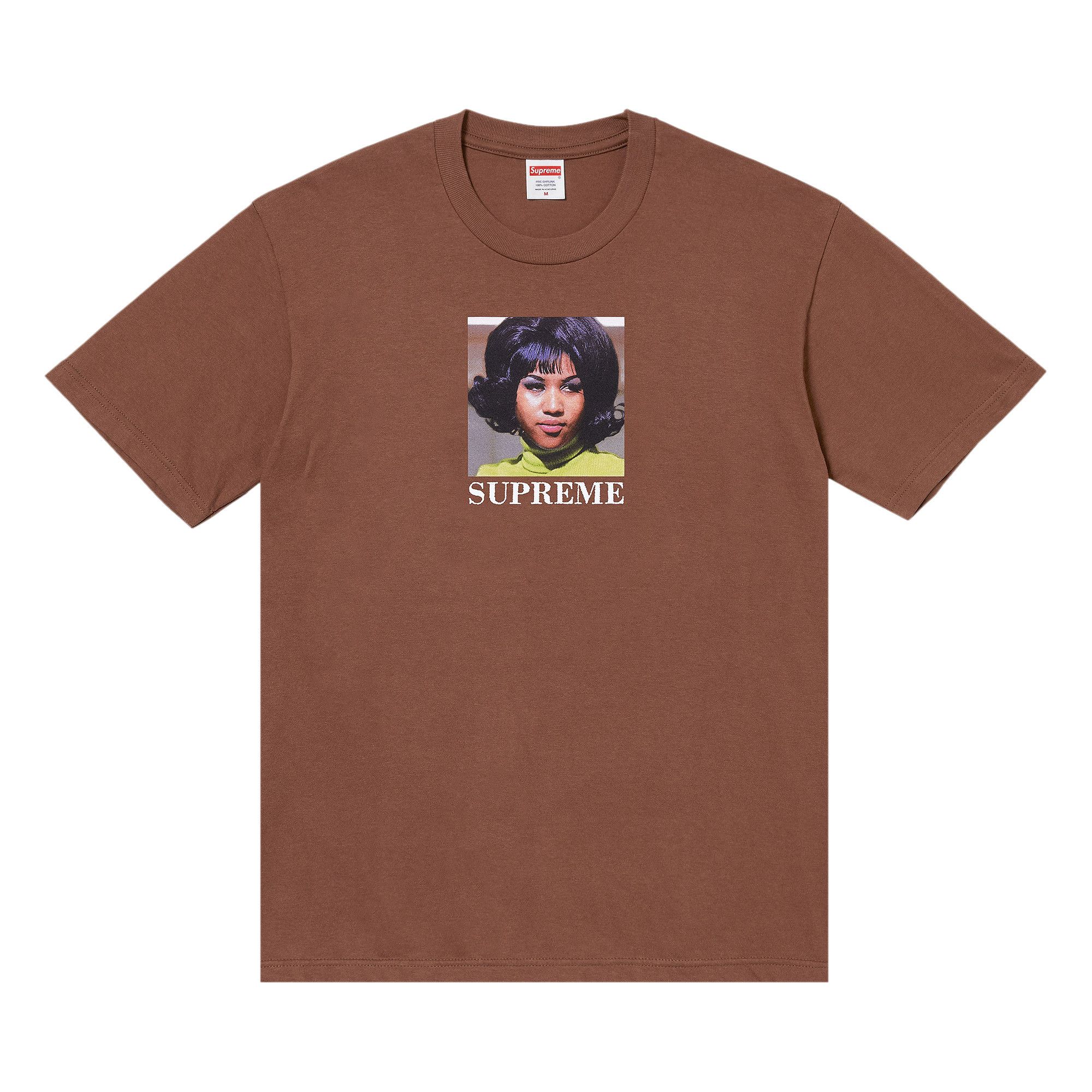 Buy Supreme Aretha Tee 'Brown' - SS26T57 BROWN | GOAT