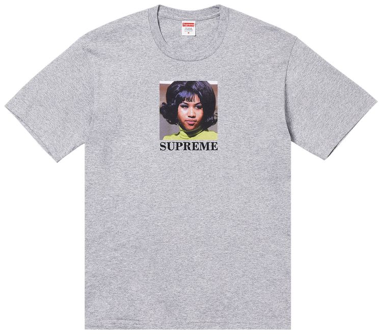 Supreme Aretha Tee Heather Grey