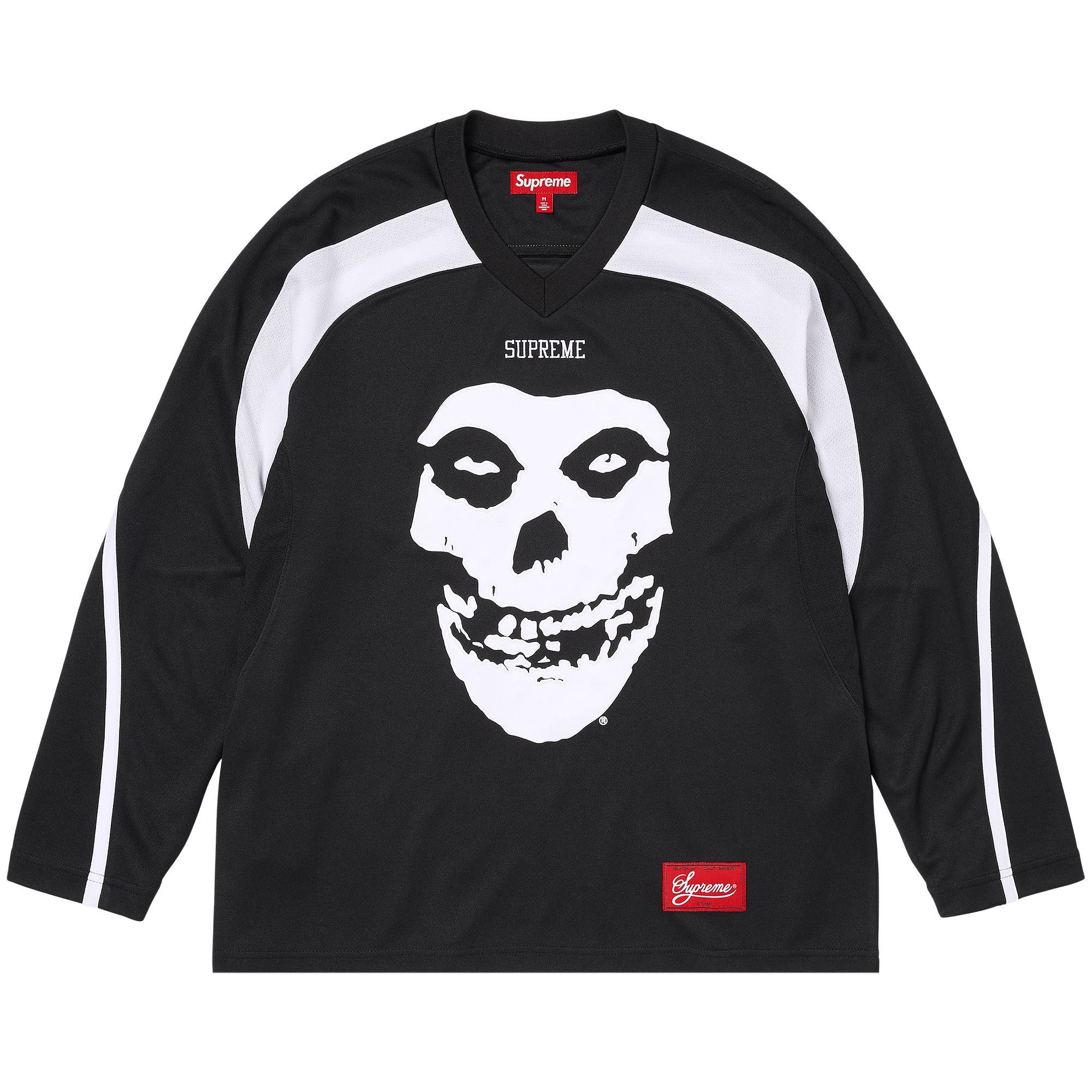 Buy Supreme x The Misfits Hockey Jersey 'Black' - SS26KN43 BLACK