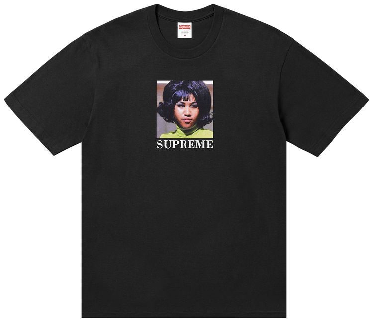 Supreme Aretha Tee Black