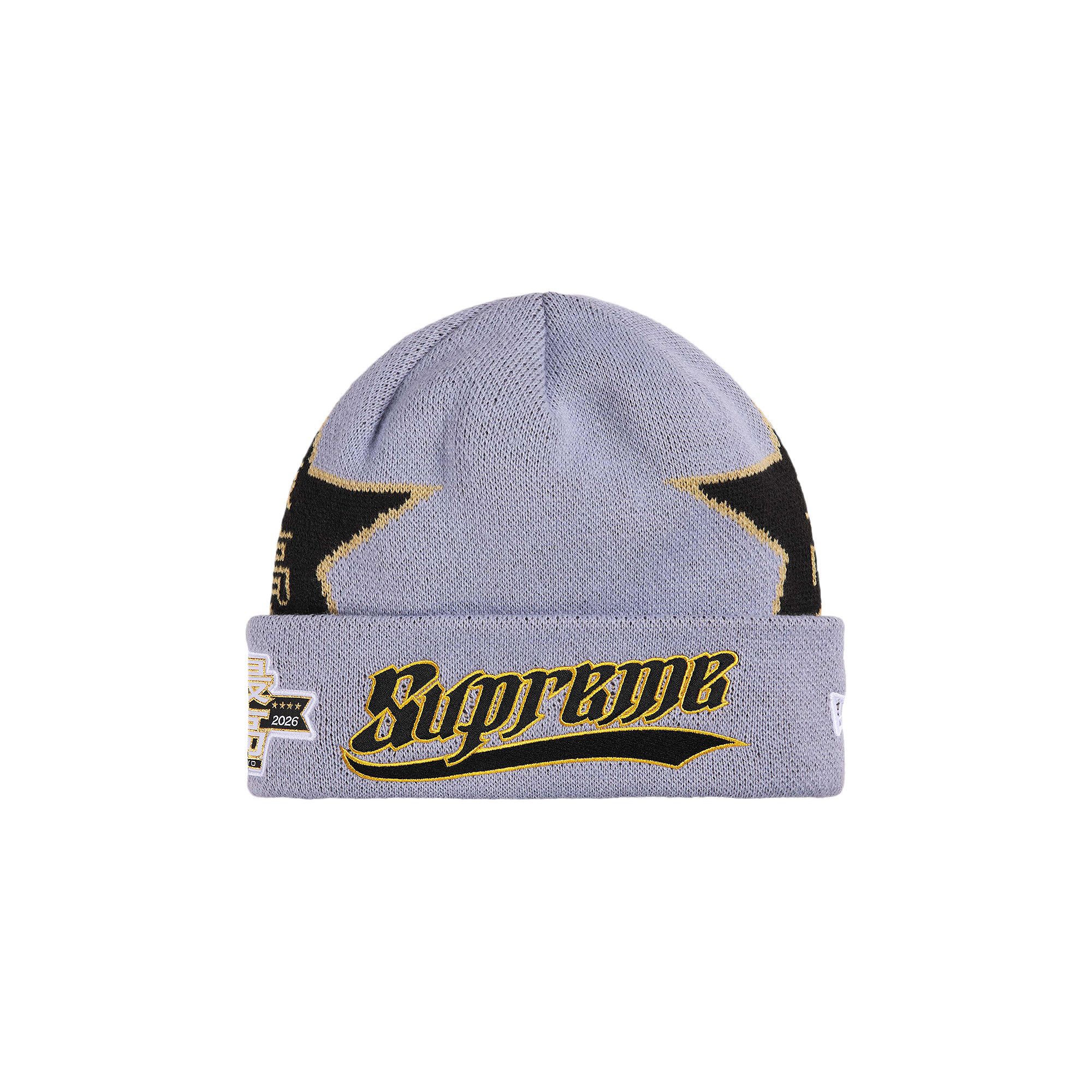 Buy Supreme New Era Stars Beanie 'Lavender' - SS26BN18 LAVENDER | GOAT