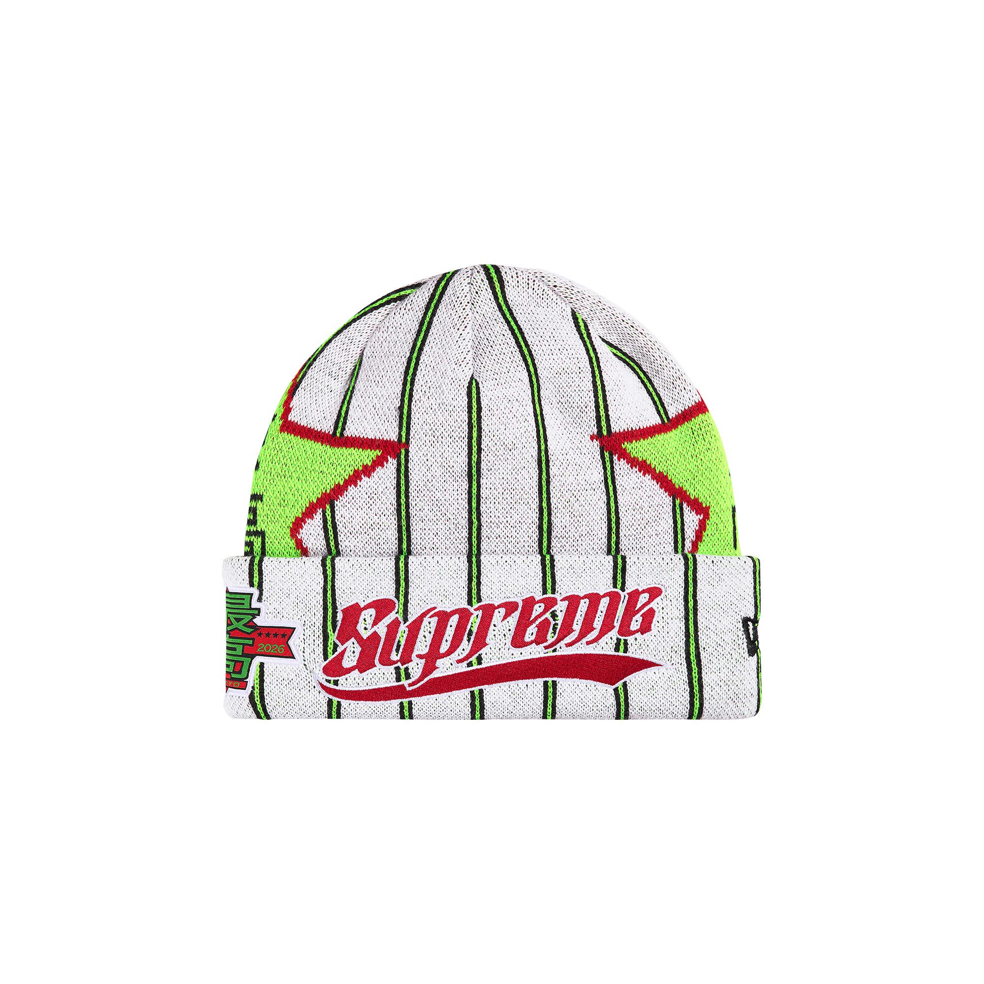 Buy Supreme New Era Stars Beanie 'Stripe' - SS26BN18 STRIPE | GOAT