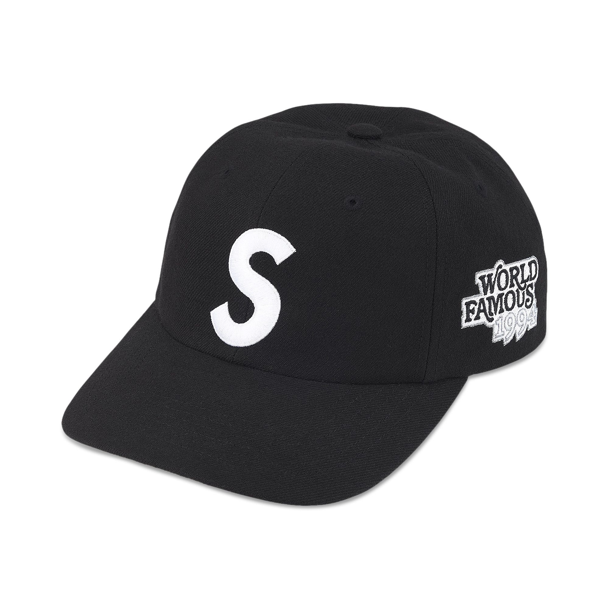 新品 SUPREME ウール Sロゴ キャップ　黒 Buy Supreme World Famous S Logo 6-Panel 'Black' - SS26H11 BLACK | GOAT