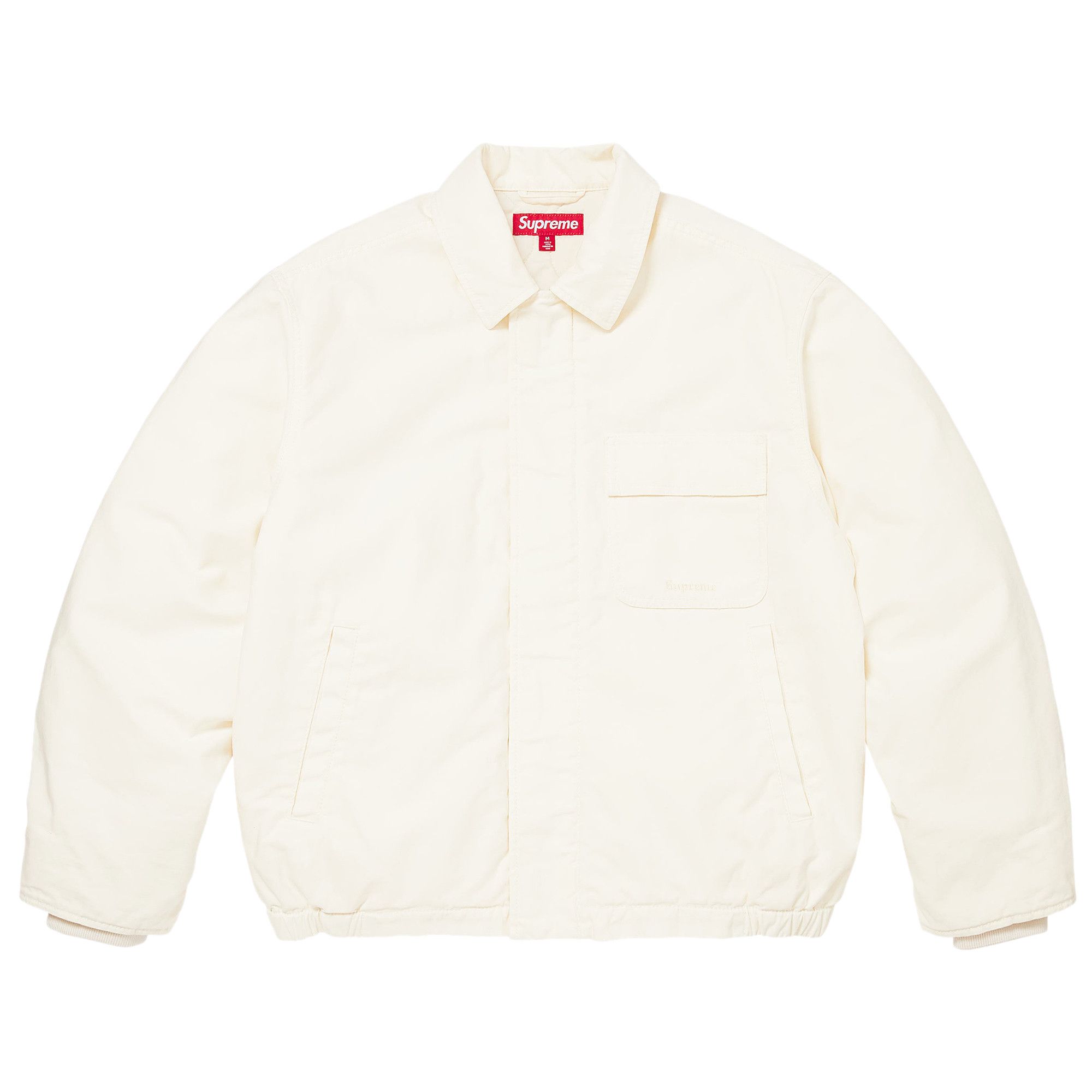 Buy Supreme Cordura Twill Utility Jacket 'White' - SS26J61 WHITE