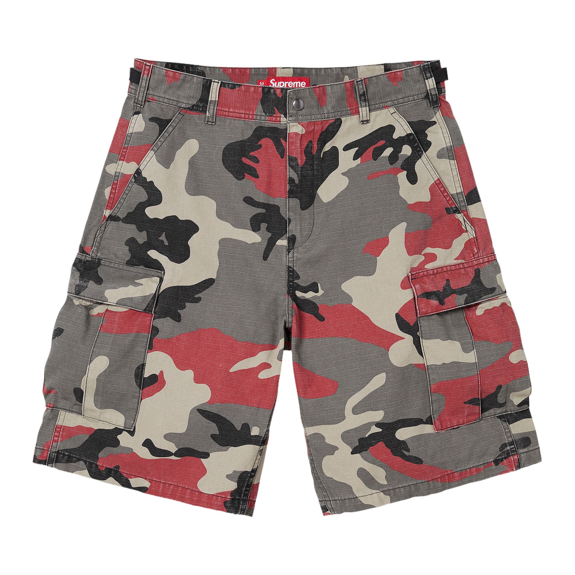 a*i様 シュプリーム supreme cargo short Red Camo Buy Supreme Cargo Short 'Red Camo' - SS26SH13 RED CAMO | GOAT