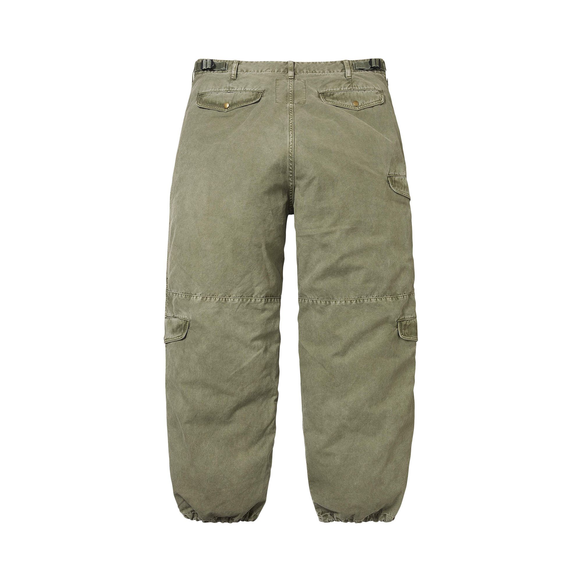 Buy Supreme x Alpha Industries Cotton Flight Pant 'Olive