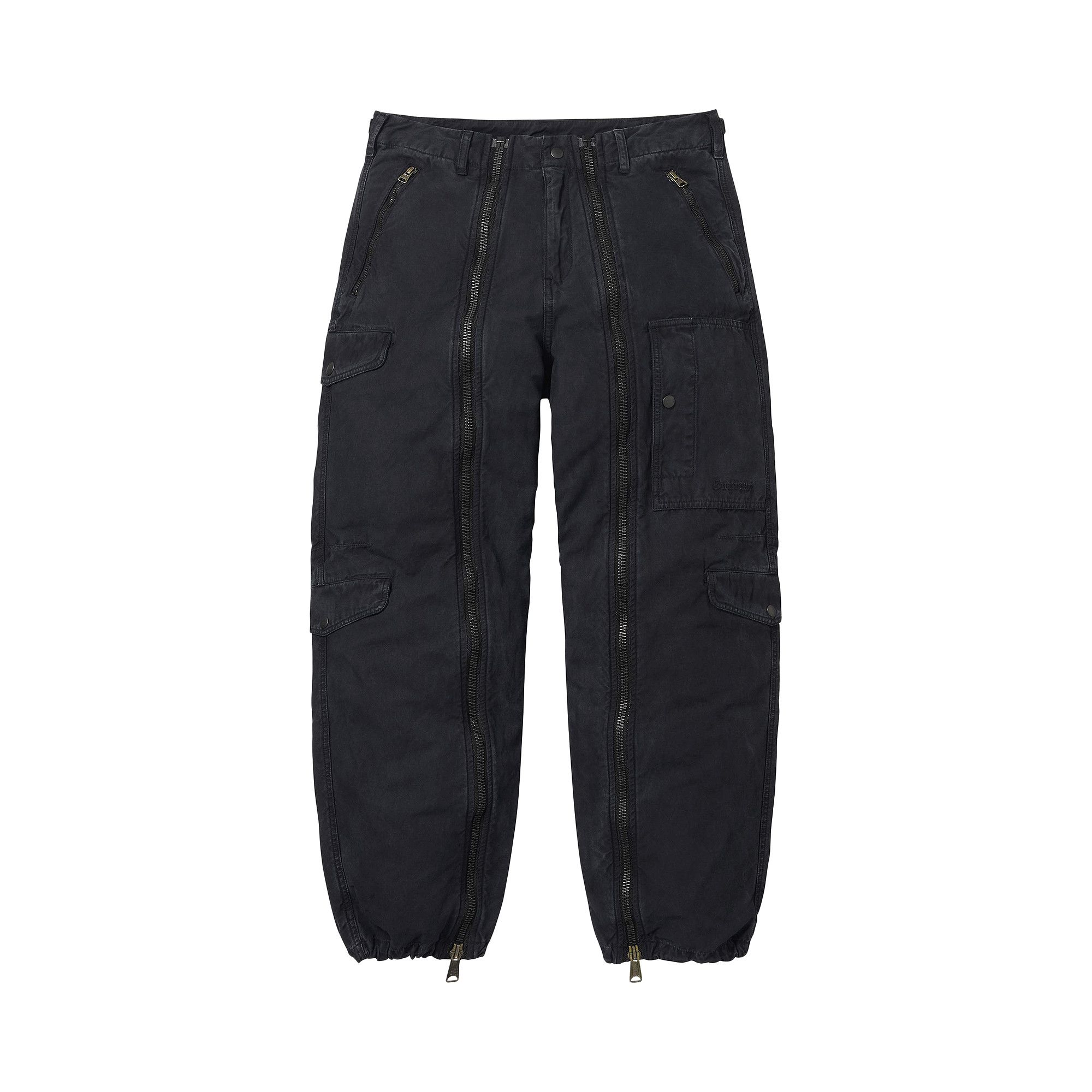 Buy Supreme x Alpha Industries Cotton Flight Pant 'Black