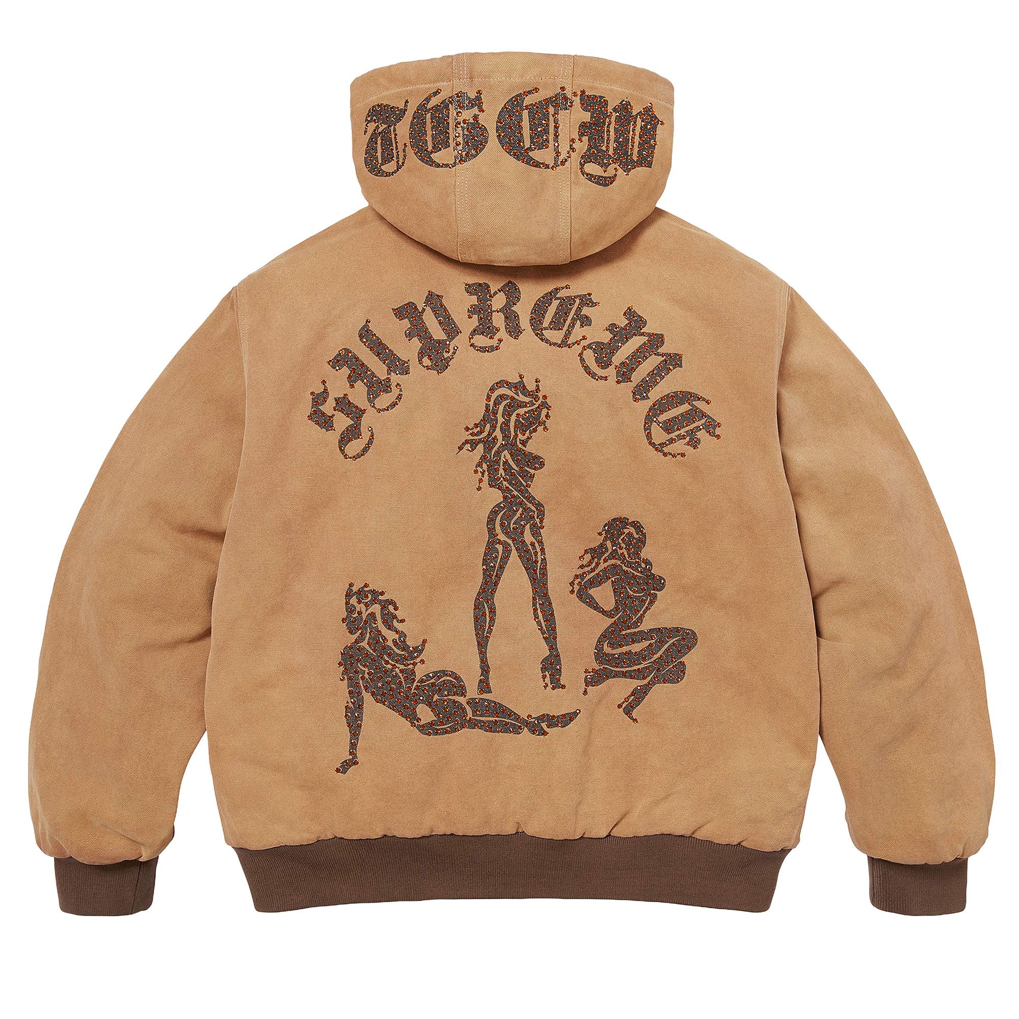 Buy Supreme x The Great China Wall Hooded Work Jacket 'Tan