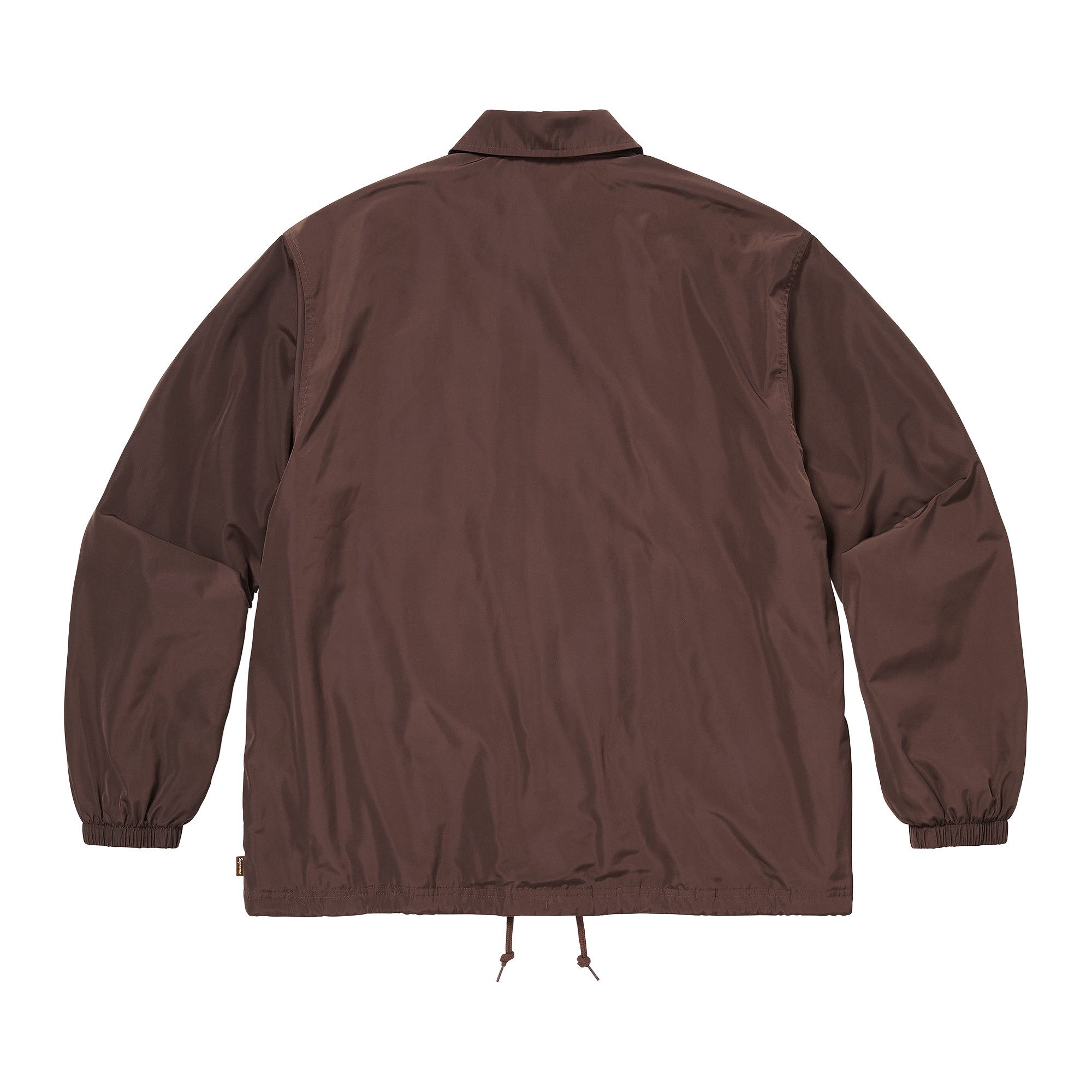 Buy Supreme Spellout Coaches Jacket 'Brown' - SS26J106 BROWN | GOAT