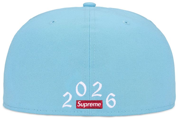 Supreme Devil S Logo New Era Light Blue