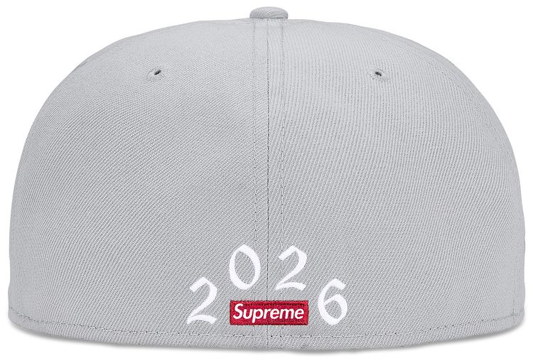 Supreme Devil S Logo New Era Grey