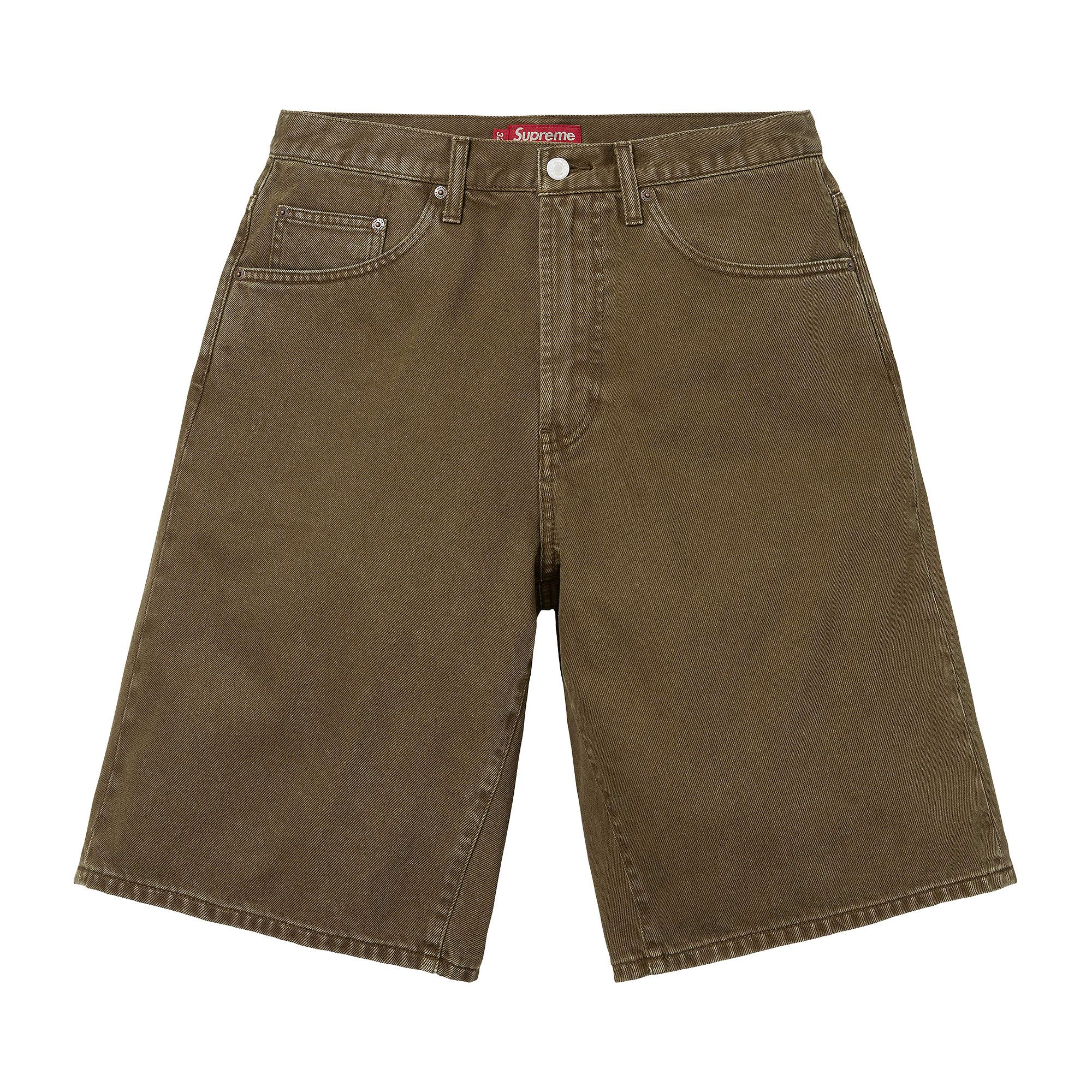 パンツ Supreme 26SS Baggy Denim Short Olive 30 Buy Supreme Baggy Denim Short 'Olive' - SS26SH15 OLIVE | GOAT