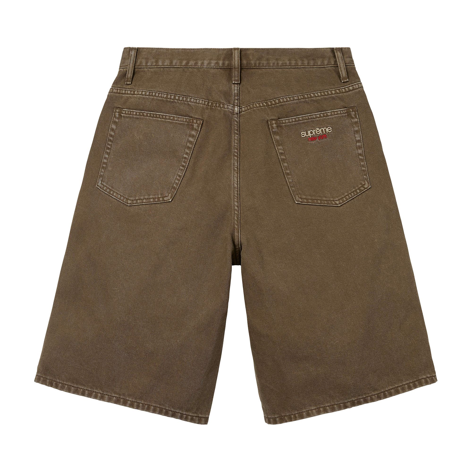 パンツ Supreme Baggy Denim Short Olive Buy Supreme Baggy Denim Short 'Olive' - SS26SH15 OLIVE | GOAT