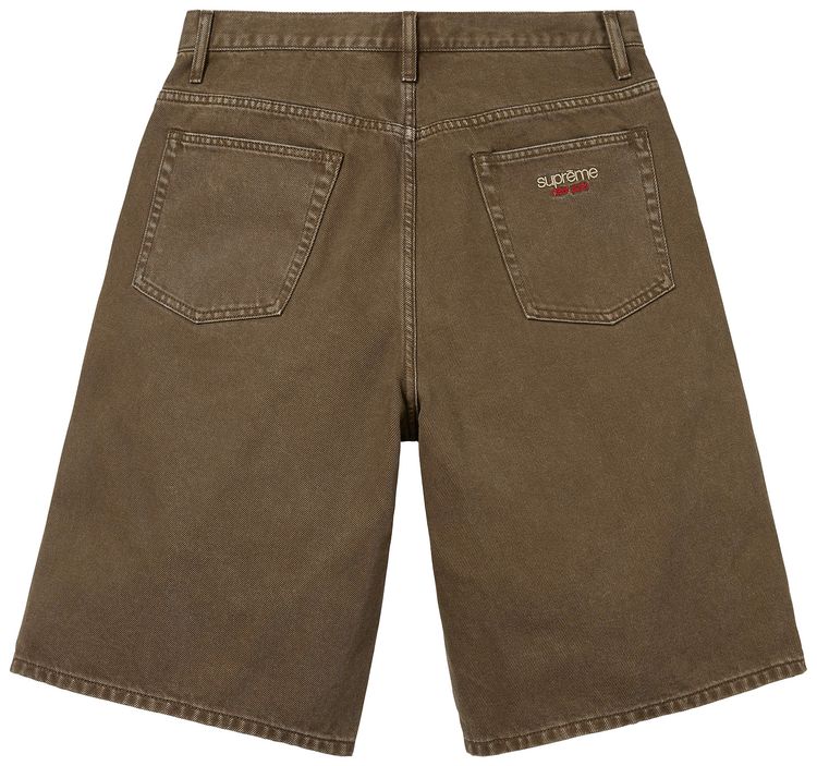 Supreme Baggy Denim Short Olive