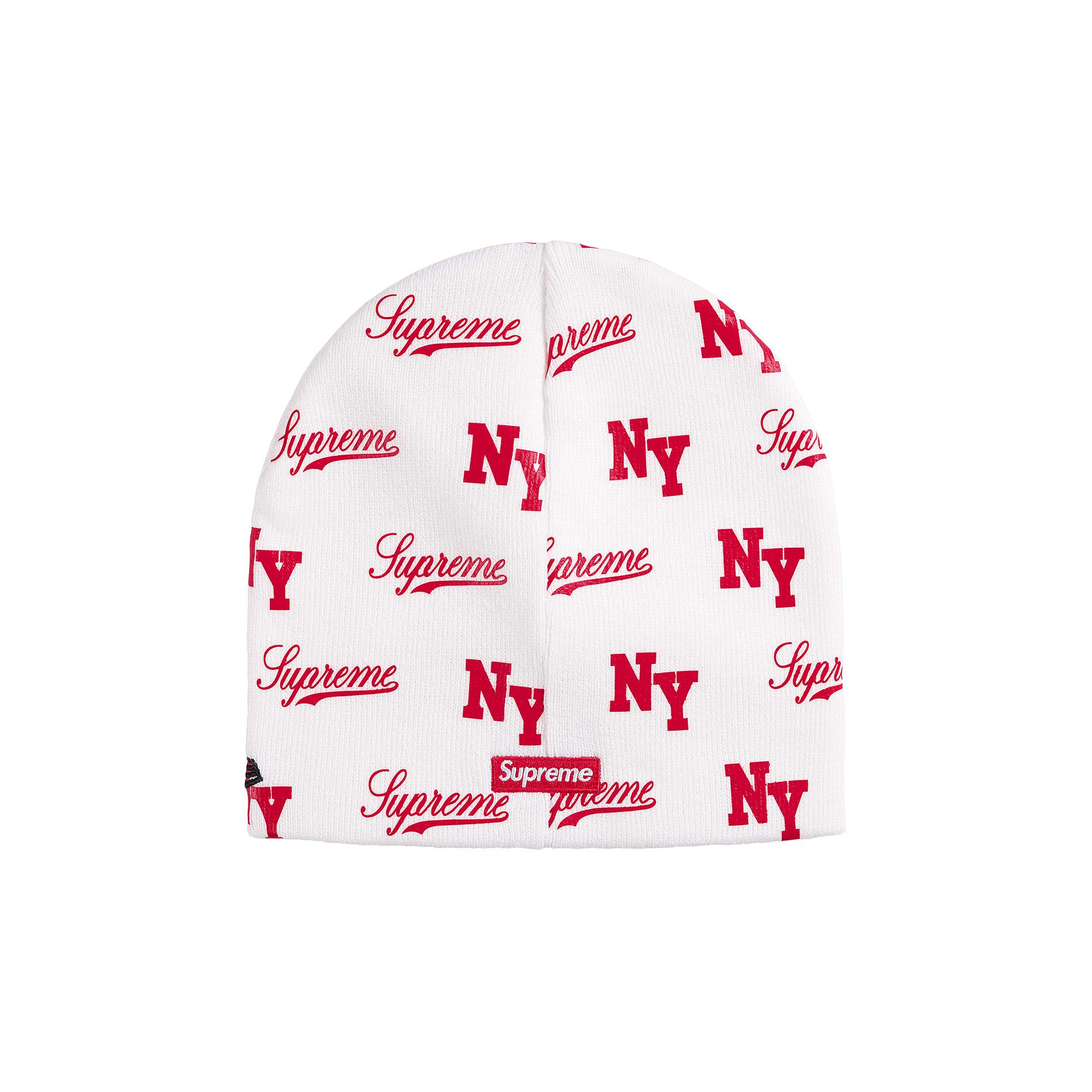 New Era × supreme Monogram Beanie Buy Supreme New Era Monogram Beanie 'White' - SS26BN19 WHITE | GOAT