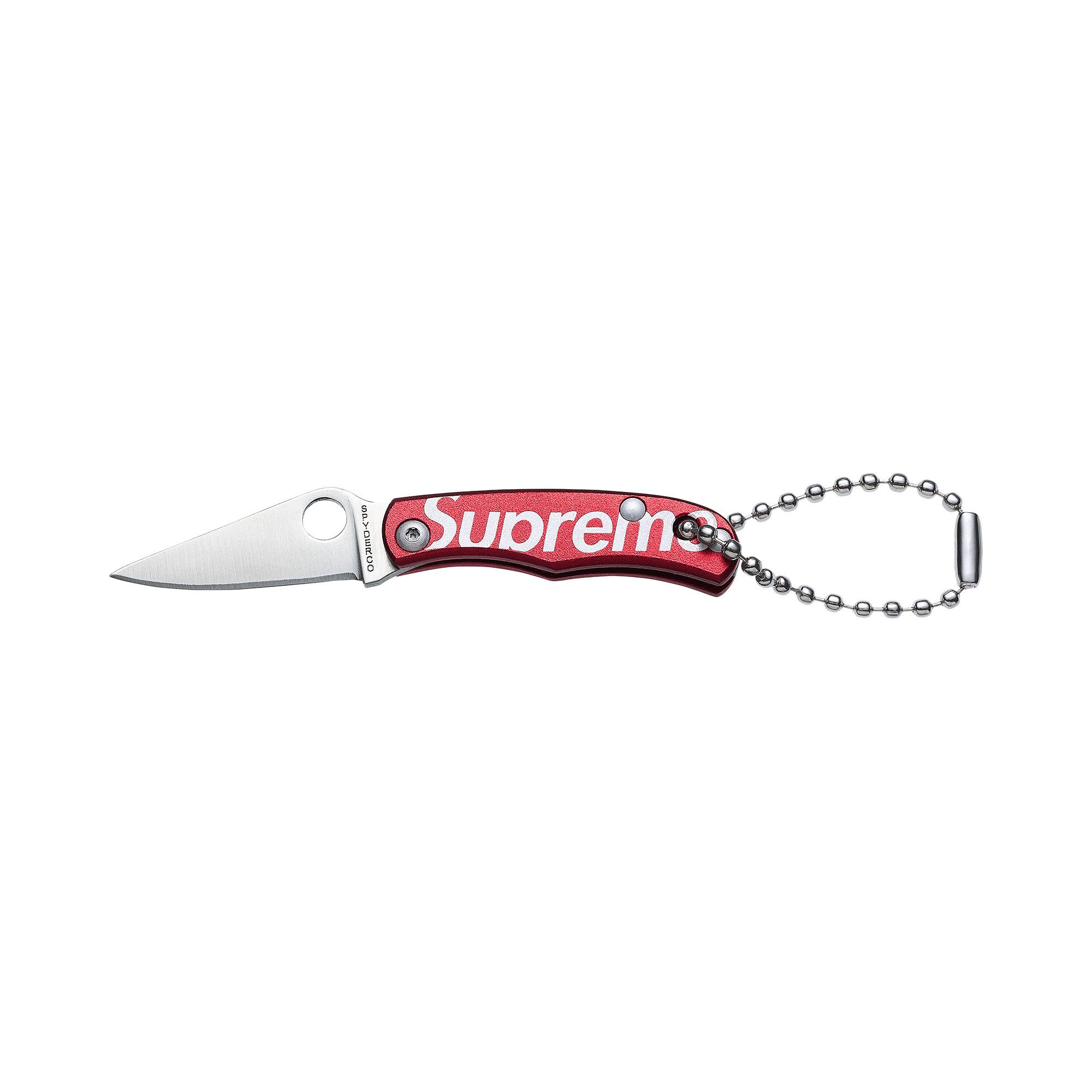 Buy Supreme x Spyderco Bug Knife 'Red' - SS26A108 RED | GOAT