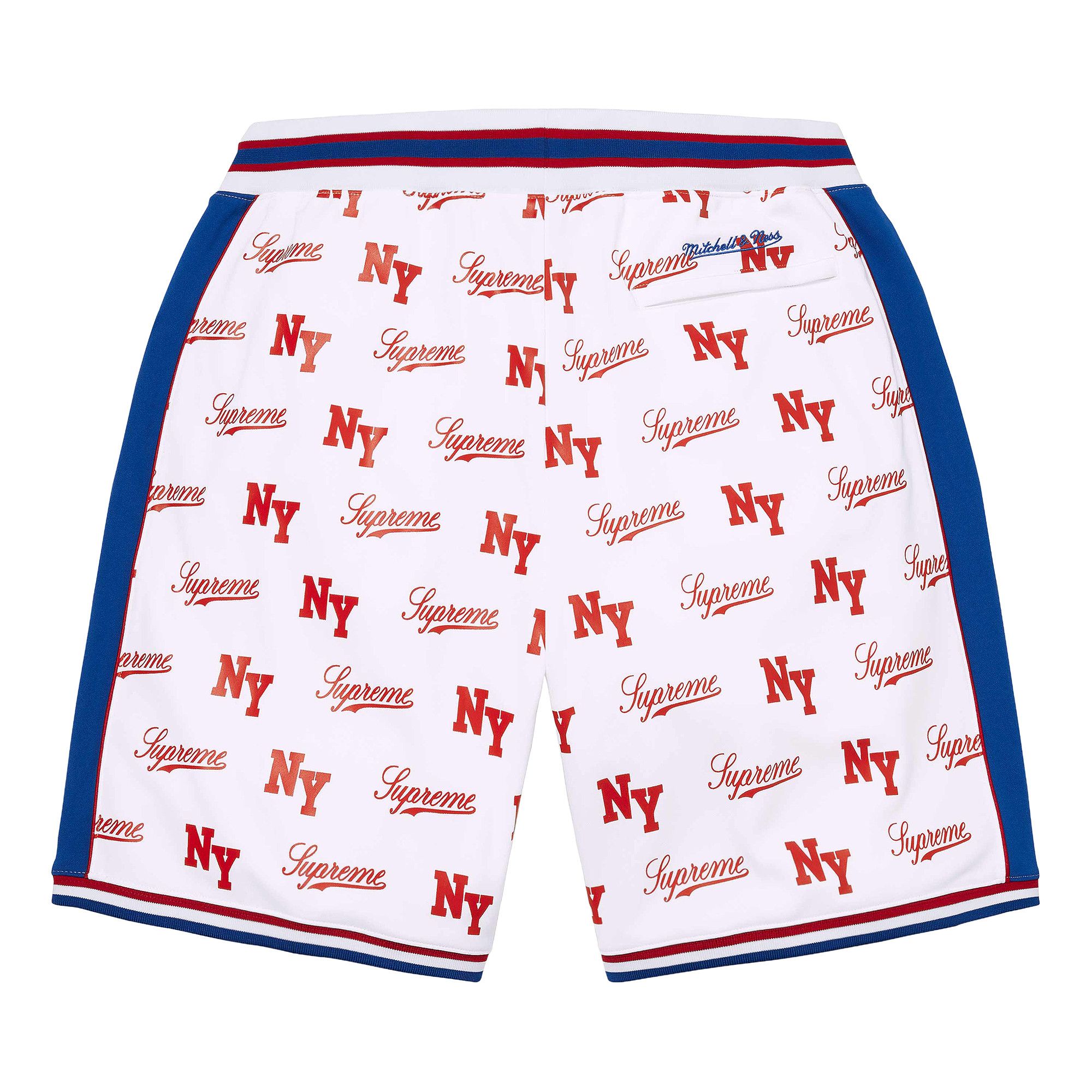 Buy Supreme x Mitchell & Ness Monogram Short 'White' - SS26SH6