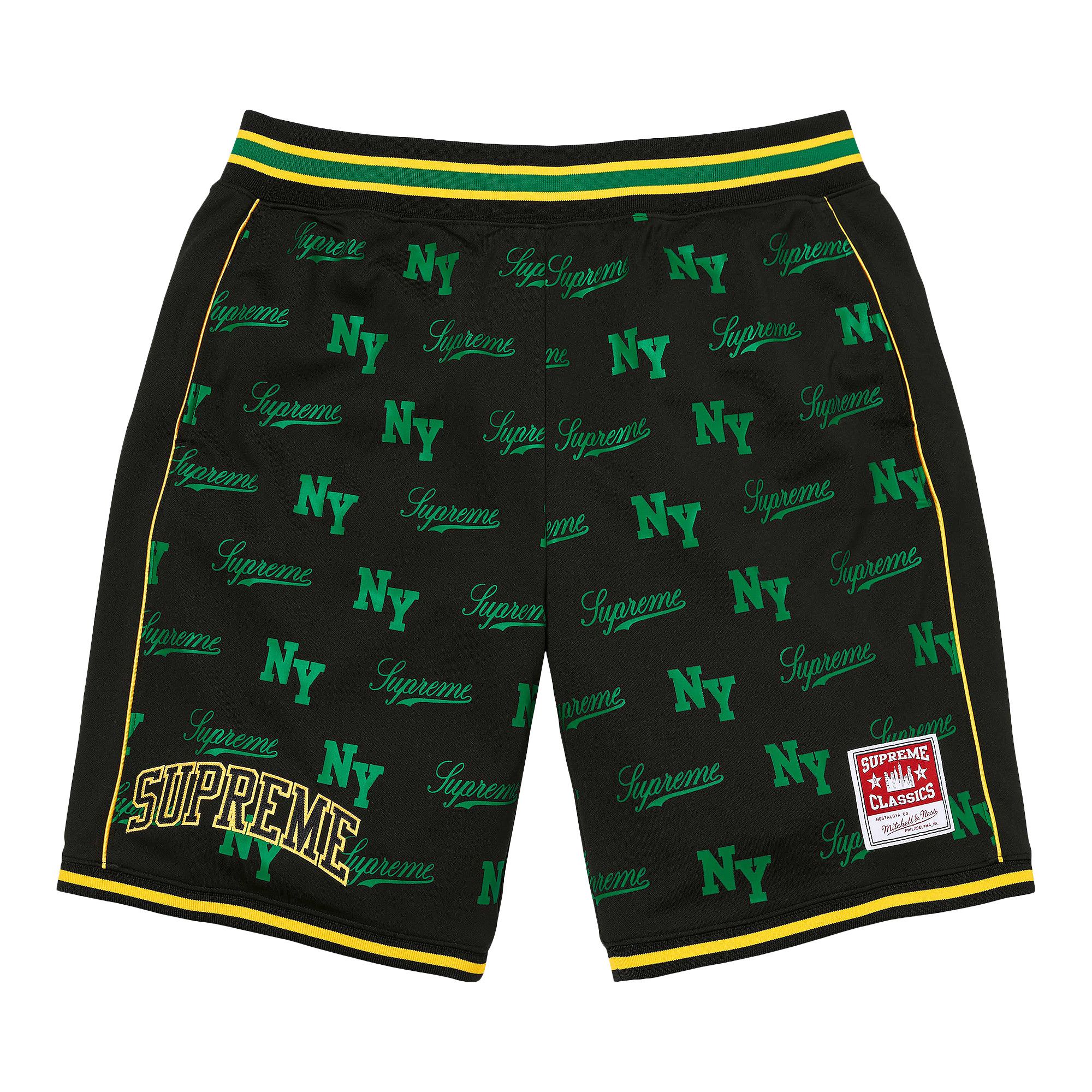 Buy Supreme x Mitchell & Ness Monogram Short 'Black' - SS26SH6