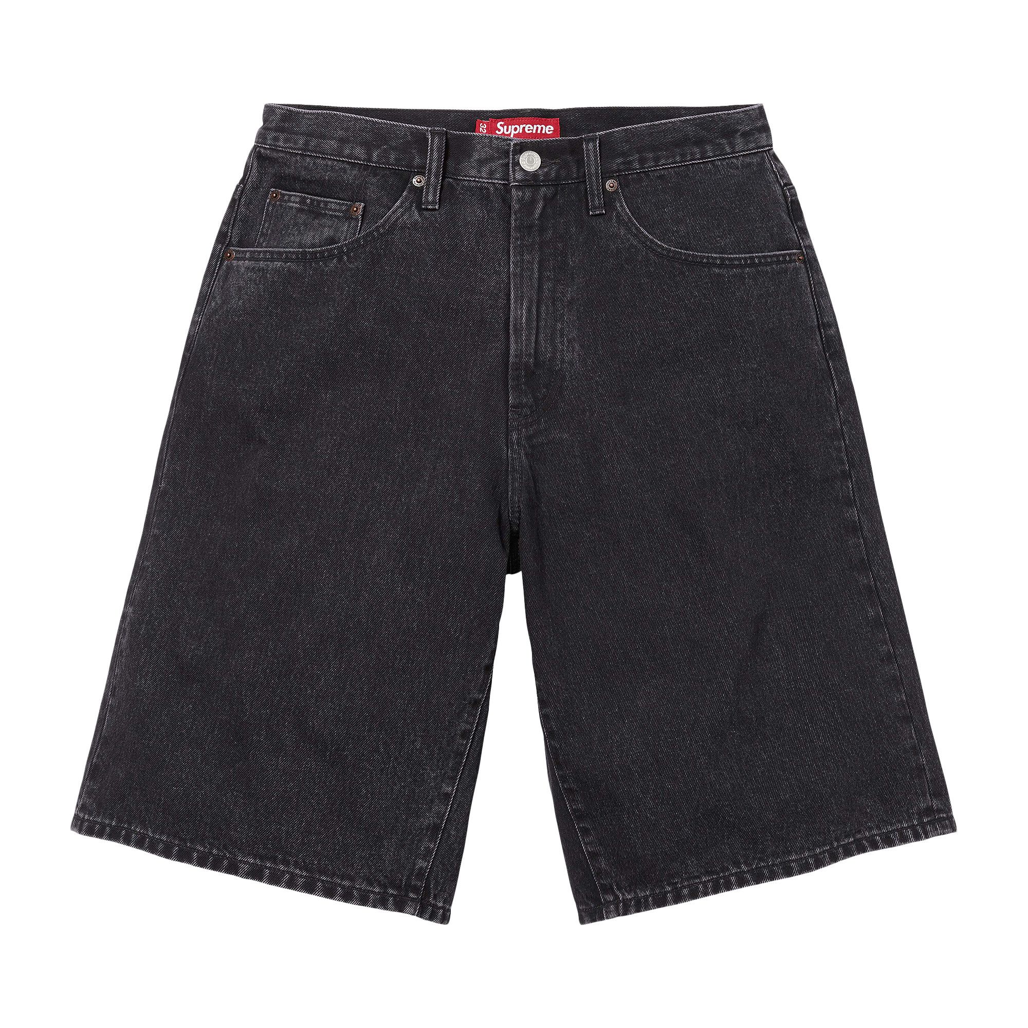 Buy Supreme Baggy Denim Short 'Black' - SS26SH15 BLACK | GOAT