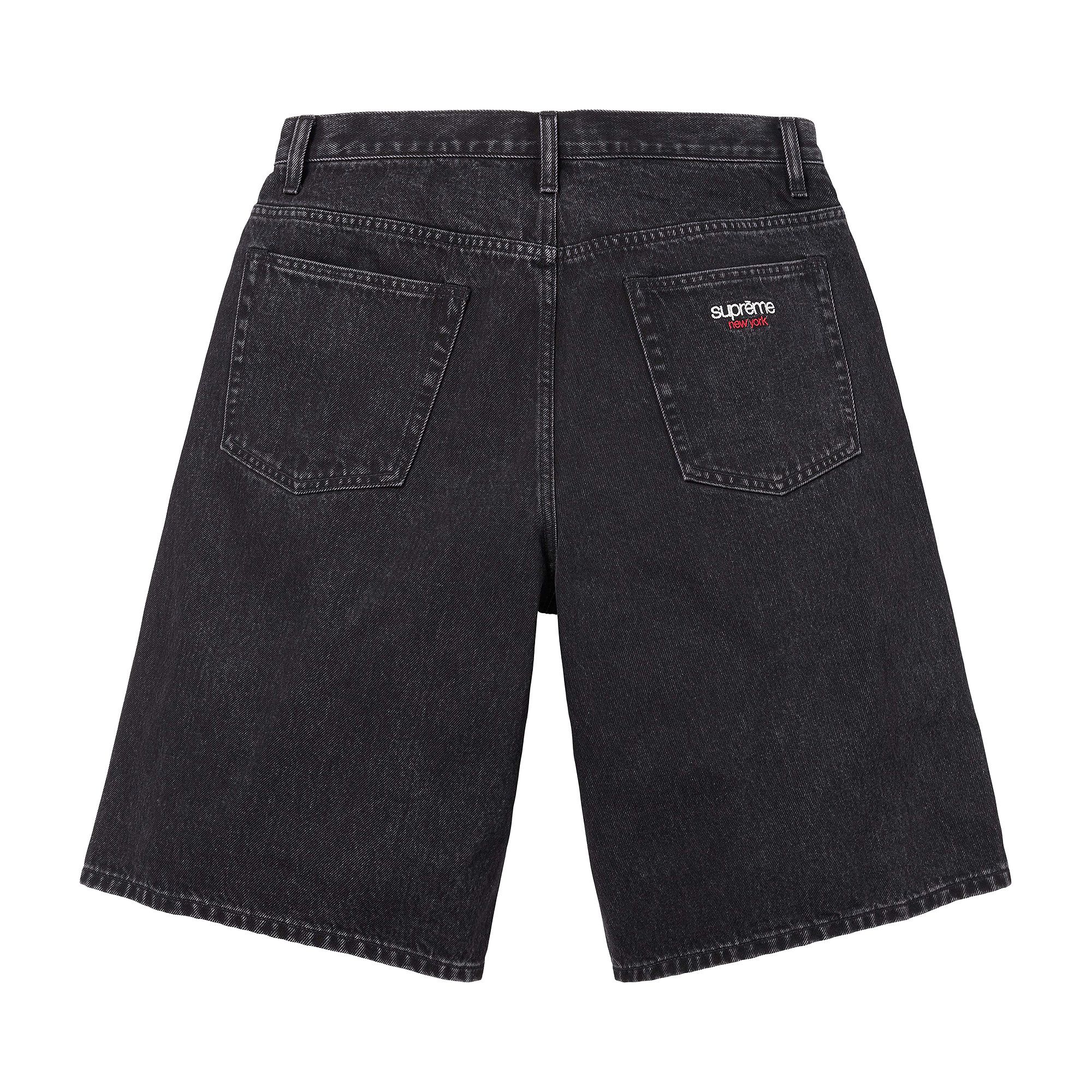 Buy Supreme Baggy Denim Short 'Black' - SS26SH15 BLACK | GOAT