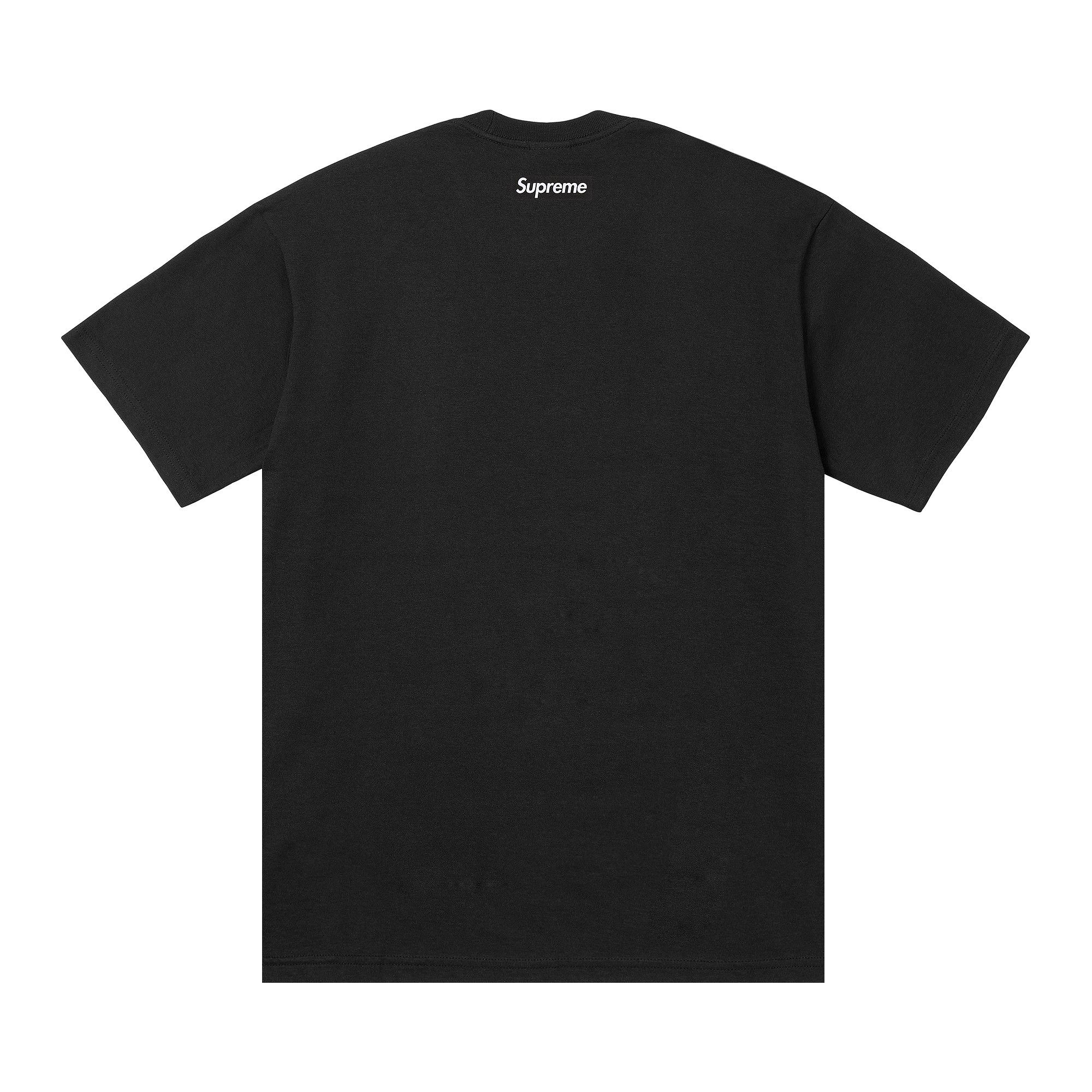 Buy Supreme x Salem Tee 'Black' - SS26T34 BLACK | GOAT
